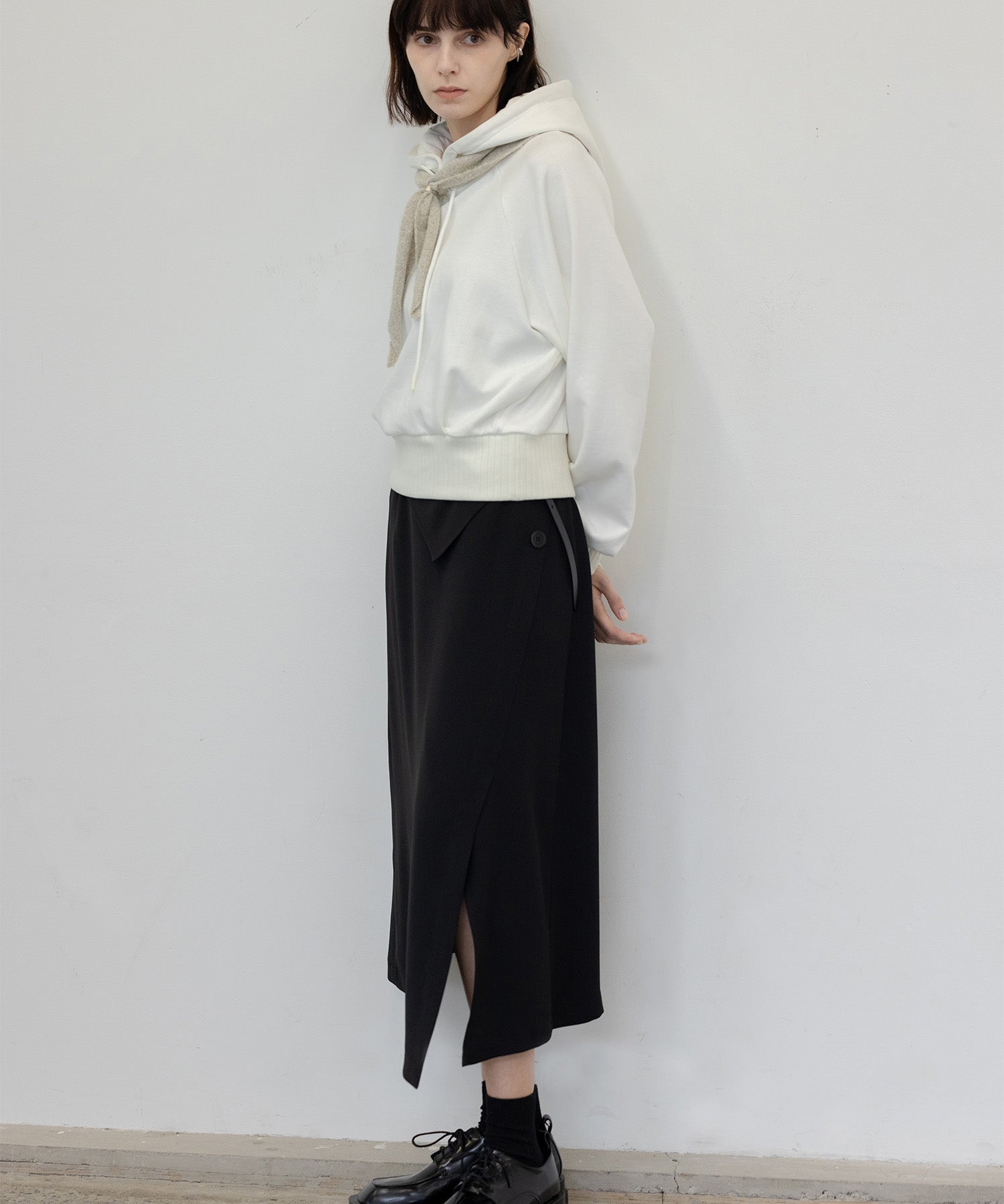 Short Length Basic Hoodie