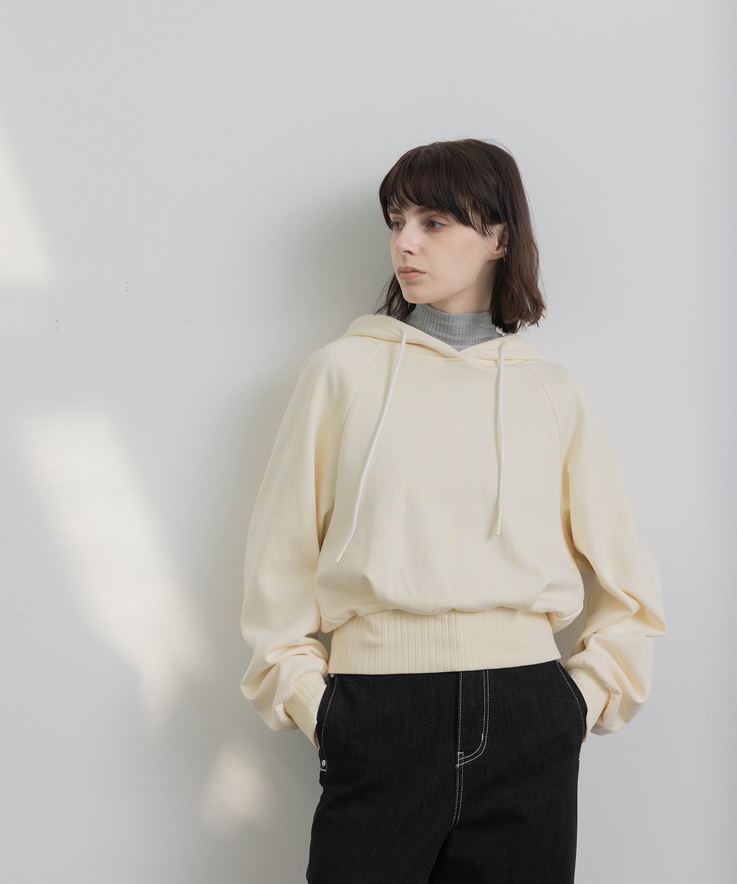 Short Length Basic Hoodie