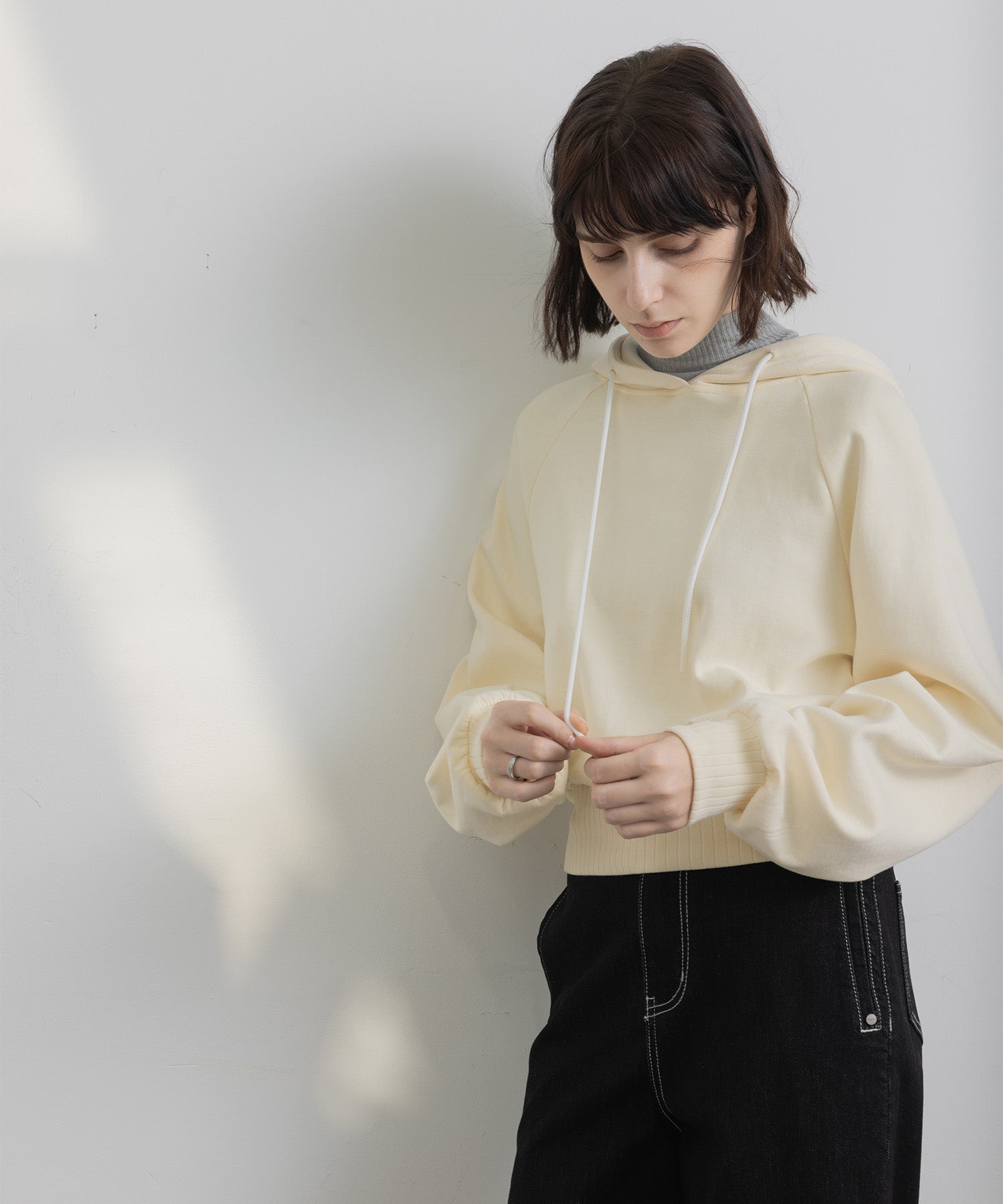Short Length Basic Hoodie