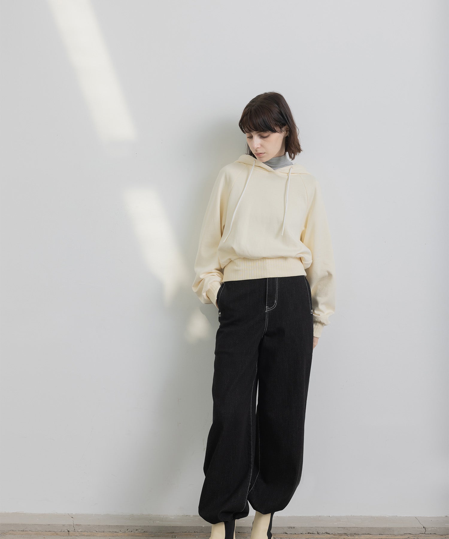 Short Length Basic Hoodie