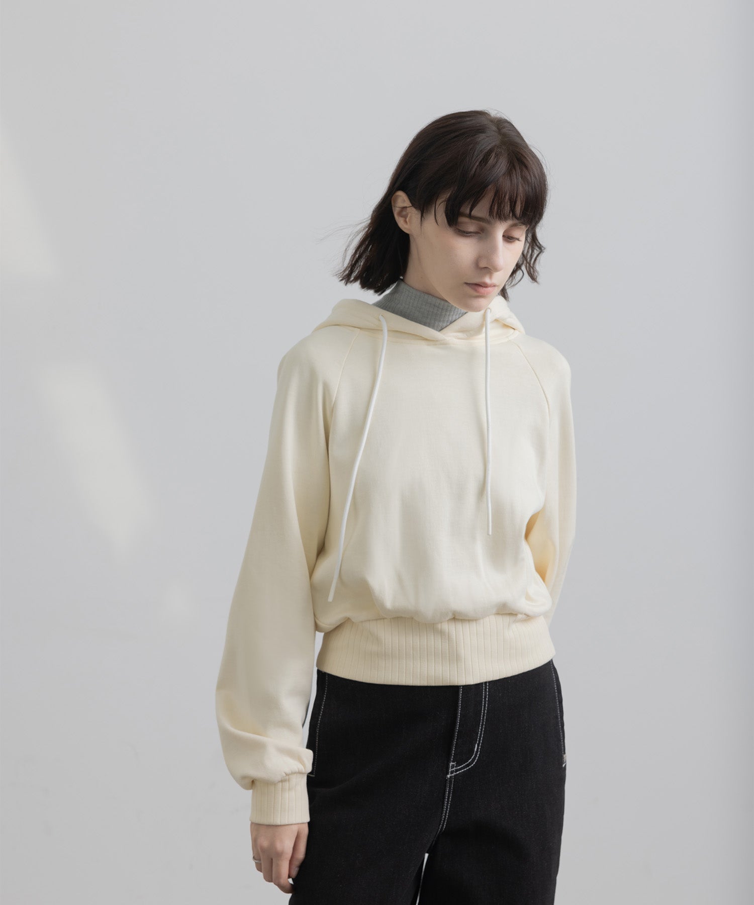 Short Length Basic Hoodie
