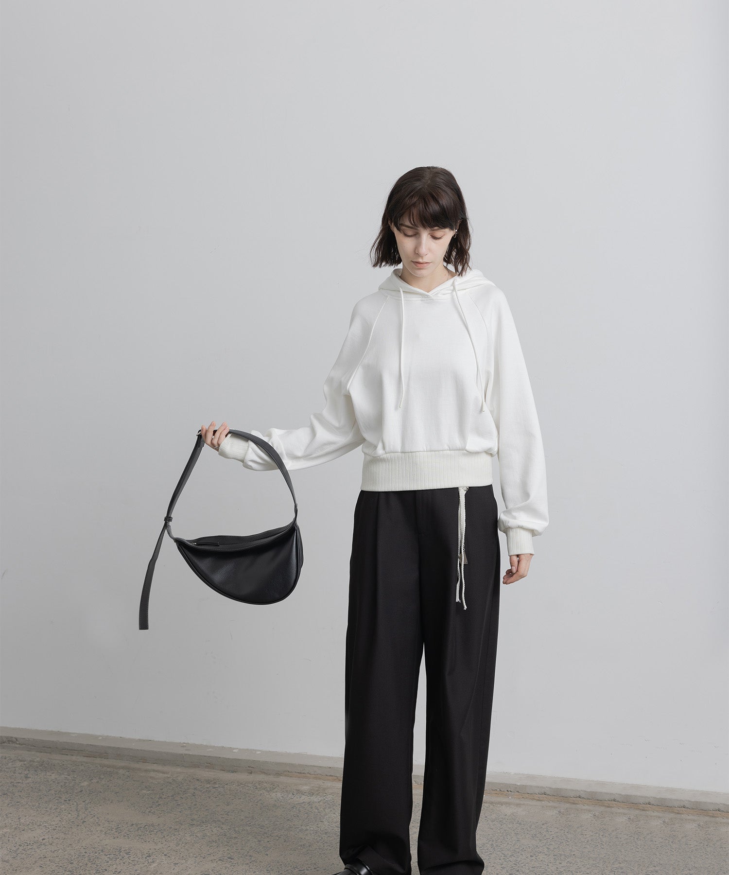 Short Length Basic Hoodie