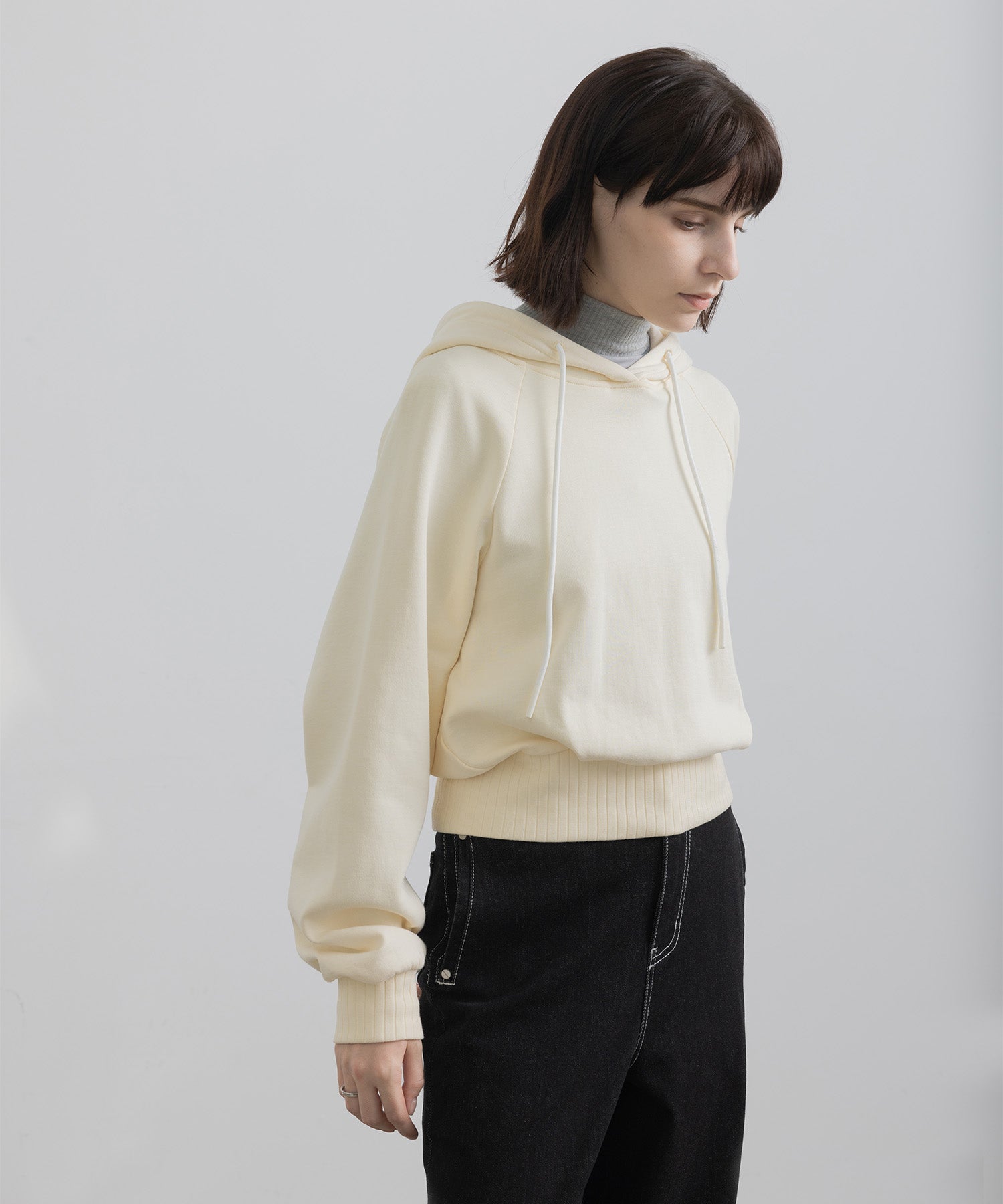 Short Length Basic Hoodie
