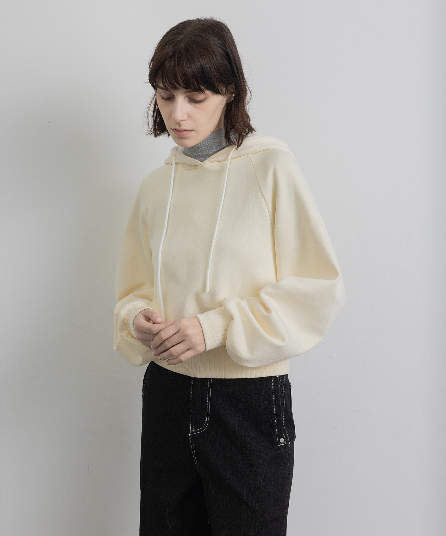 Short Length Basic Hoodie