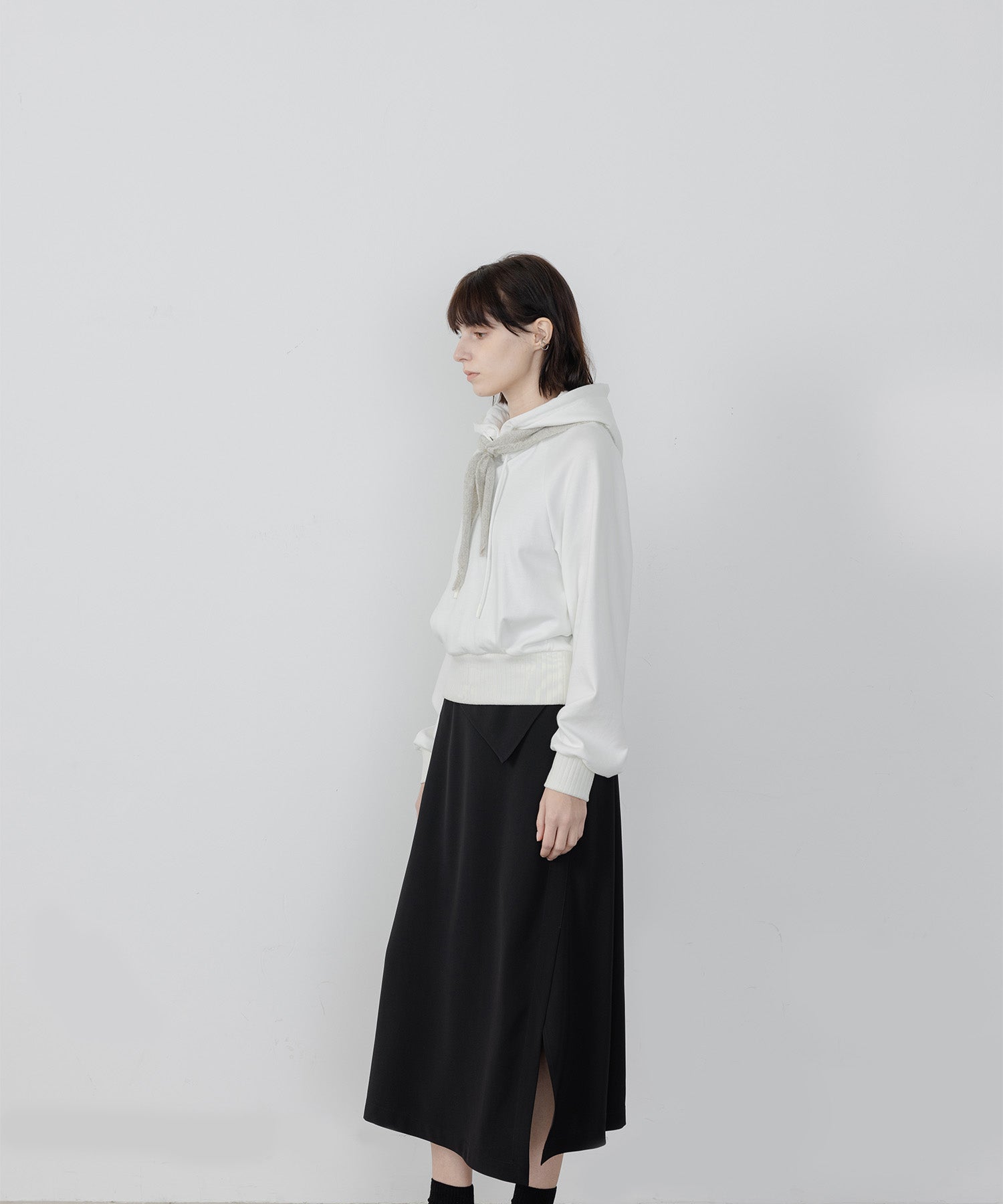 Short Length Basic Hoodie