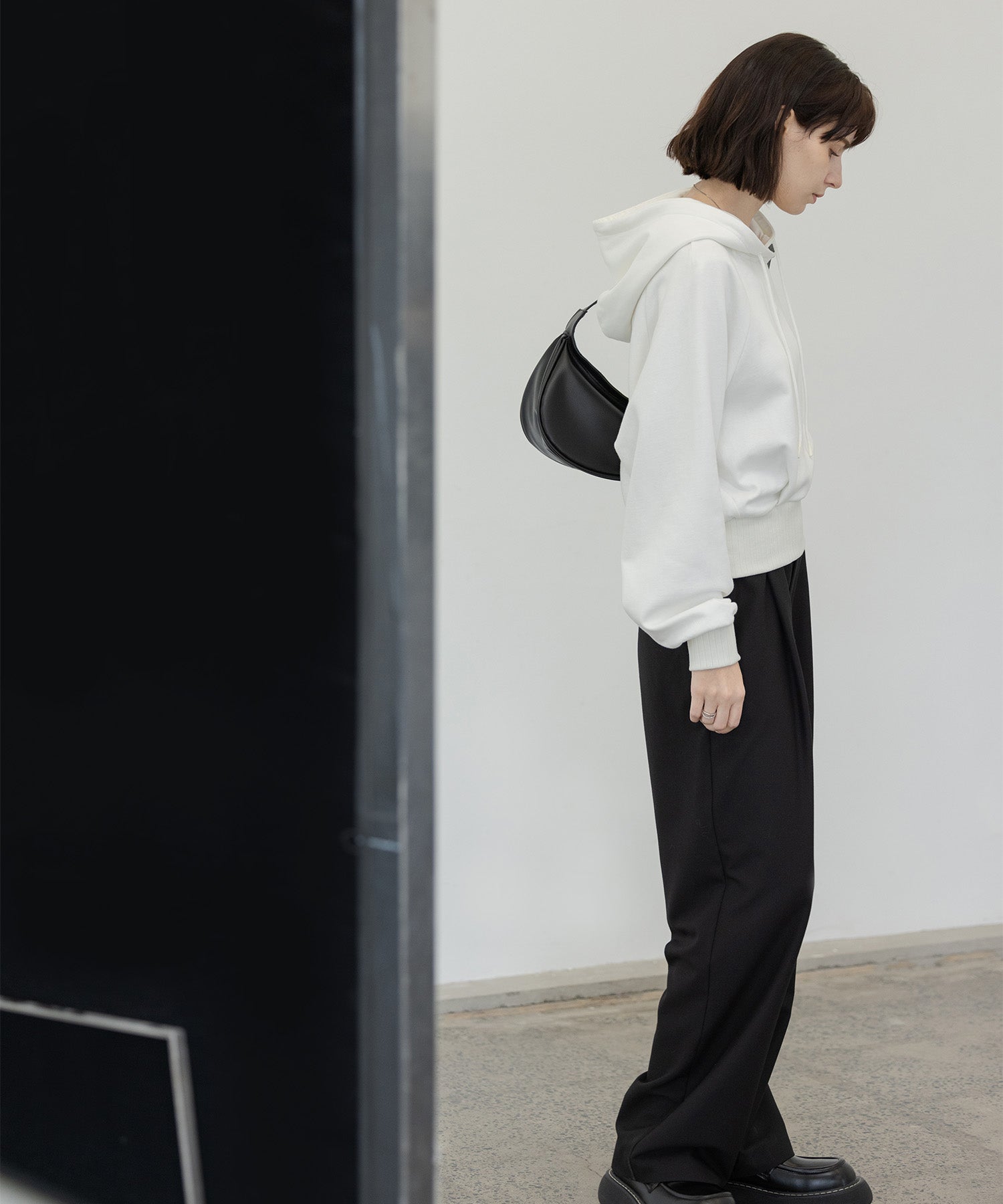 Short Length Basic Hoodie