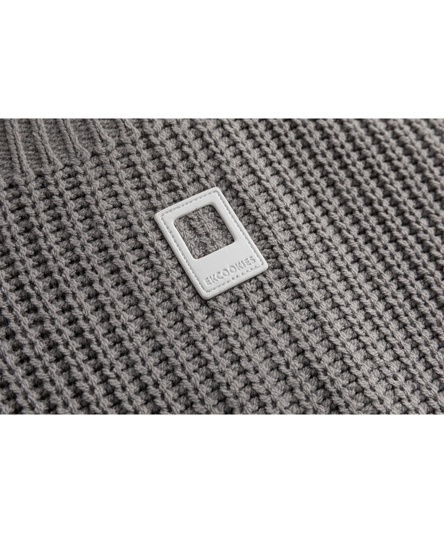 Stand collar high neck half zip up side open knit vest