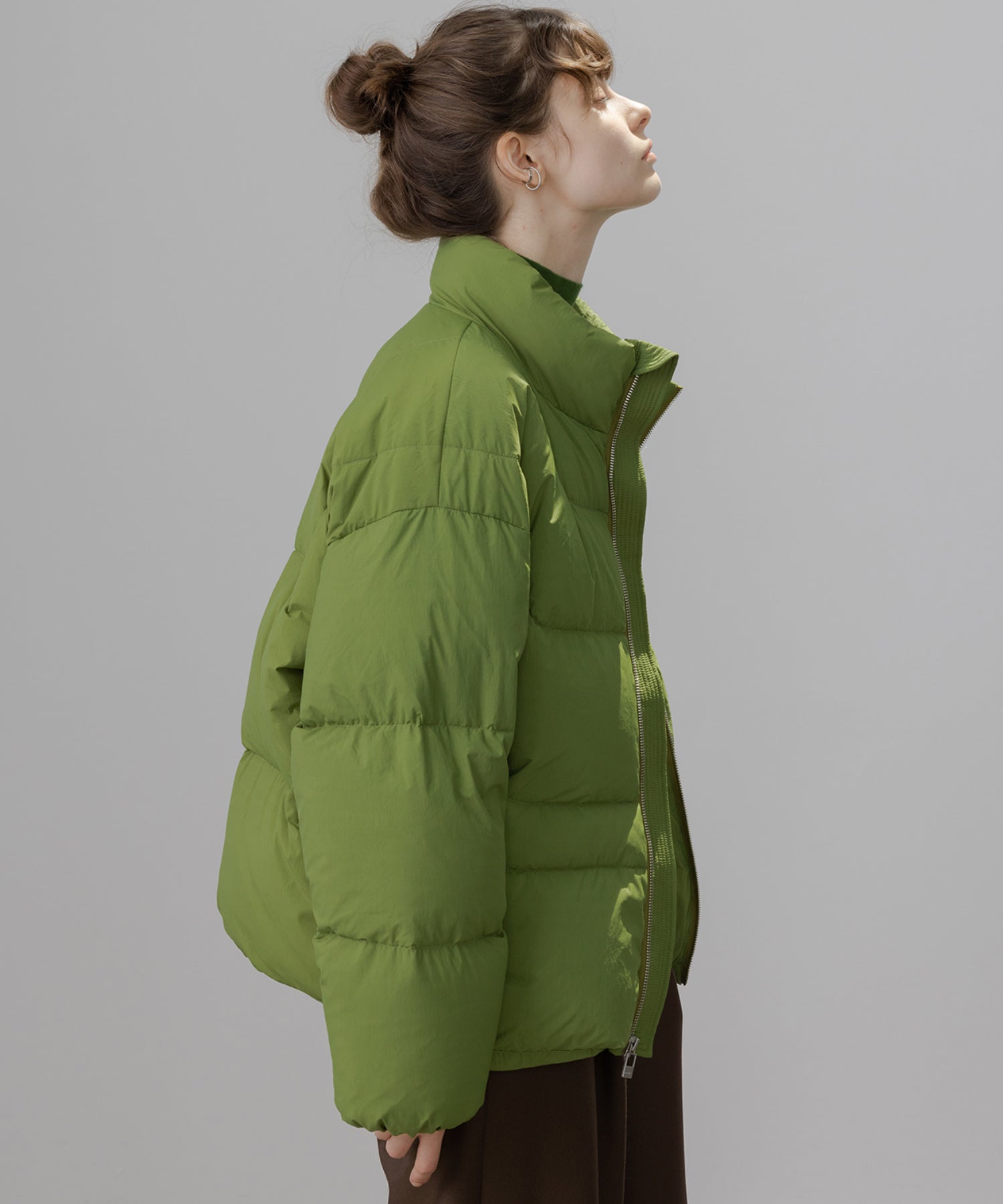 color volume down jacket 
