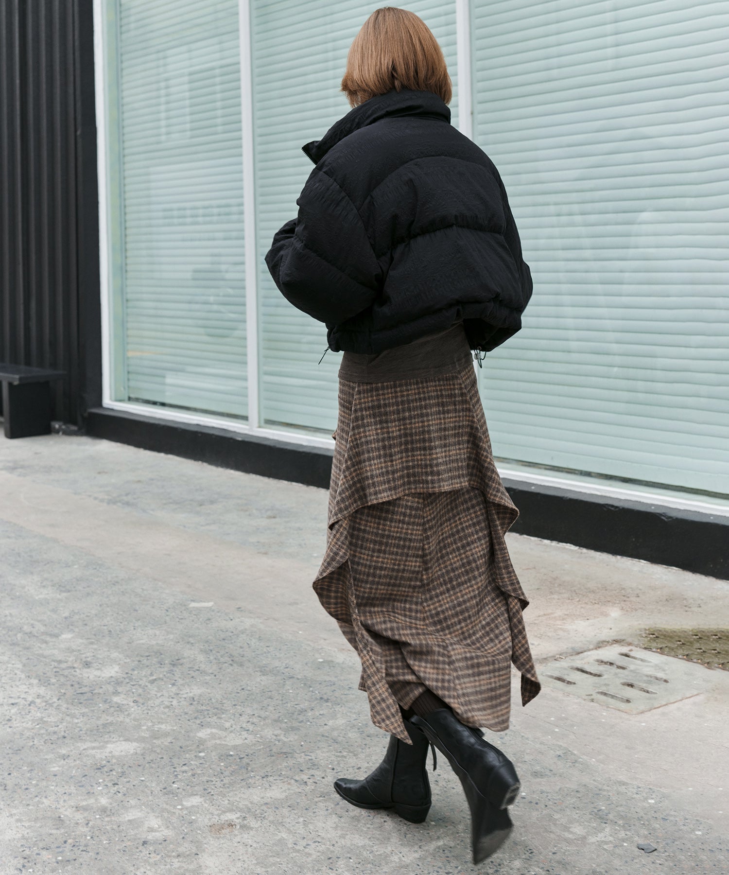 Textured Lightweight Down Jacket