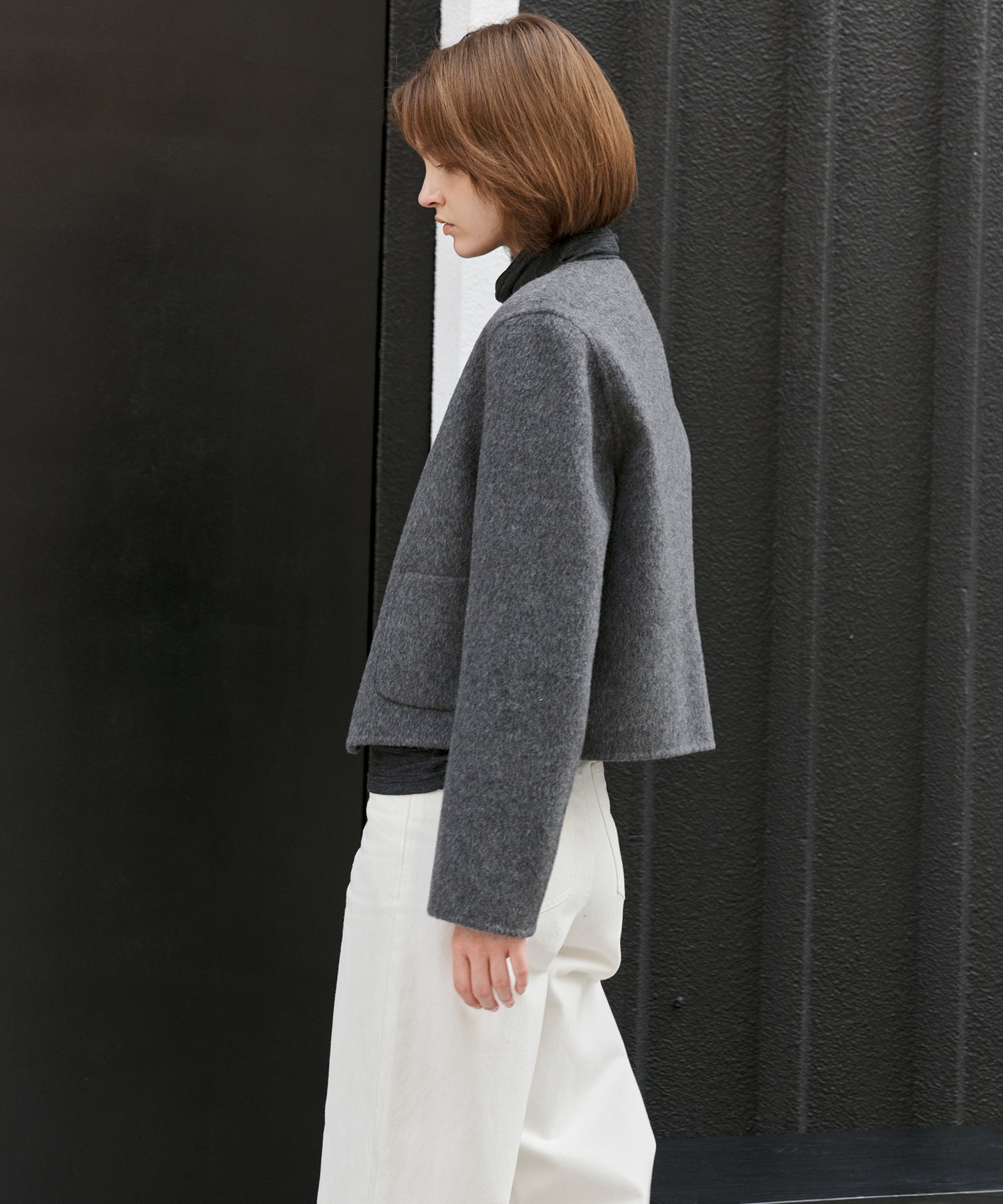 Classic Wool Handmade Short Coat