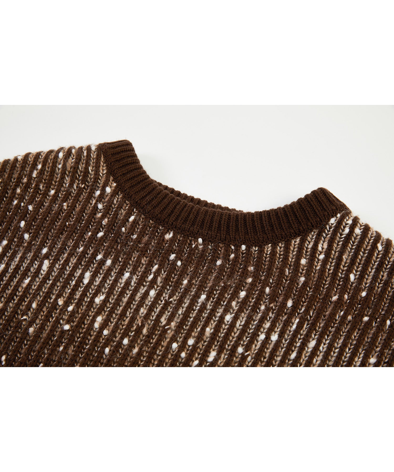 Cozy Snowflake Crew Neck Knit Sweater