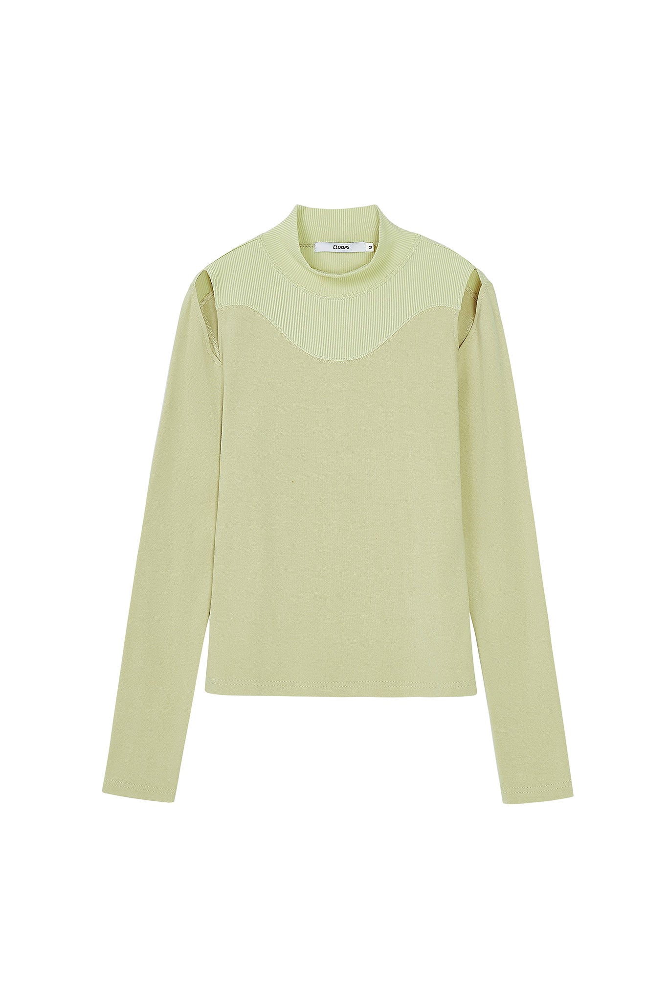 Bicolor Cutout Top