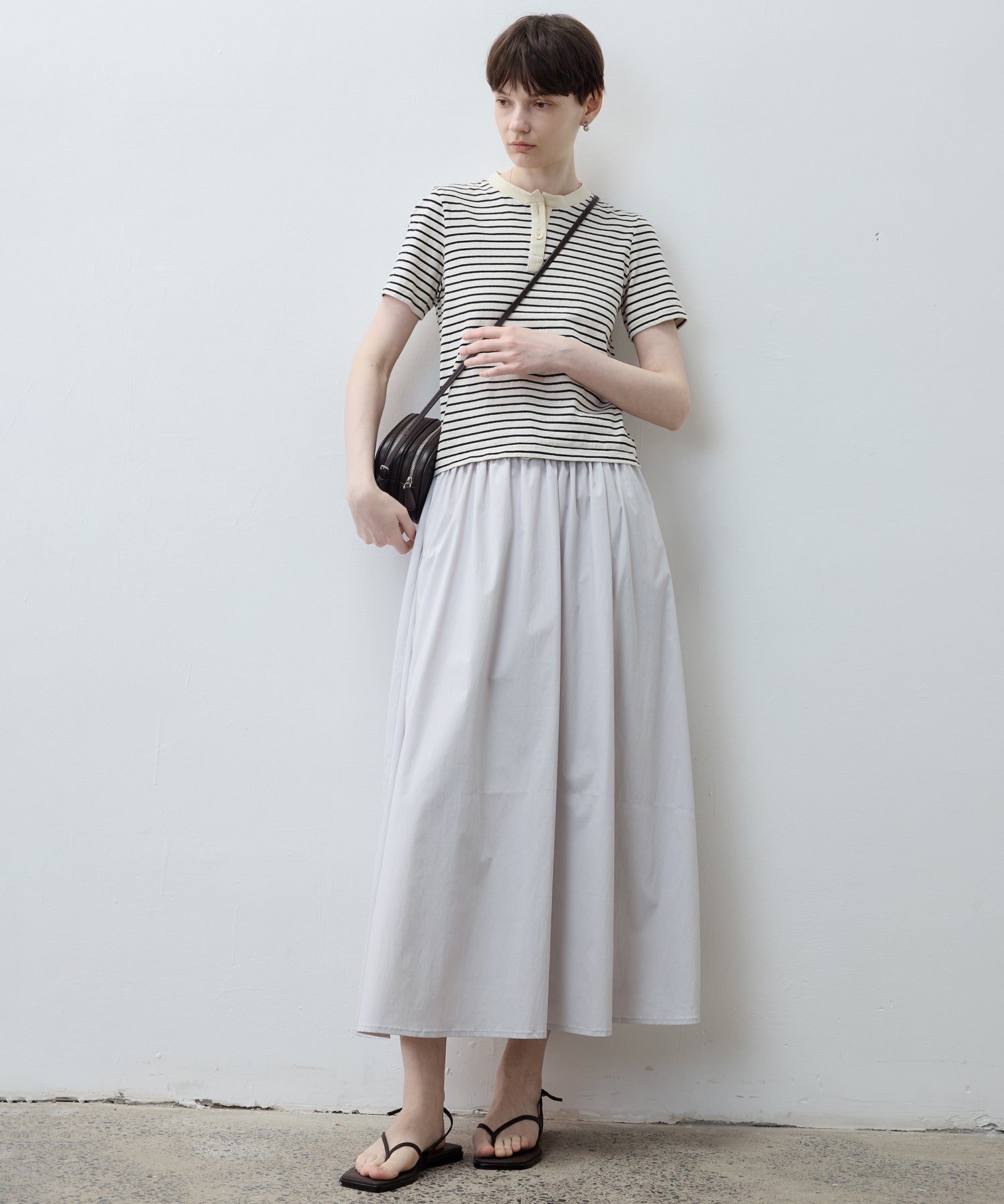 UPF50+ Drawstring Gathered Skirt