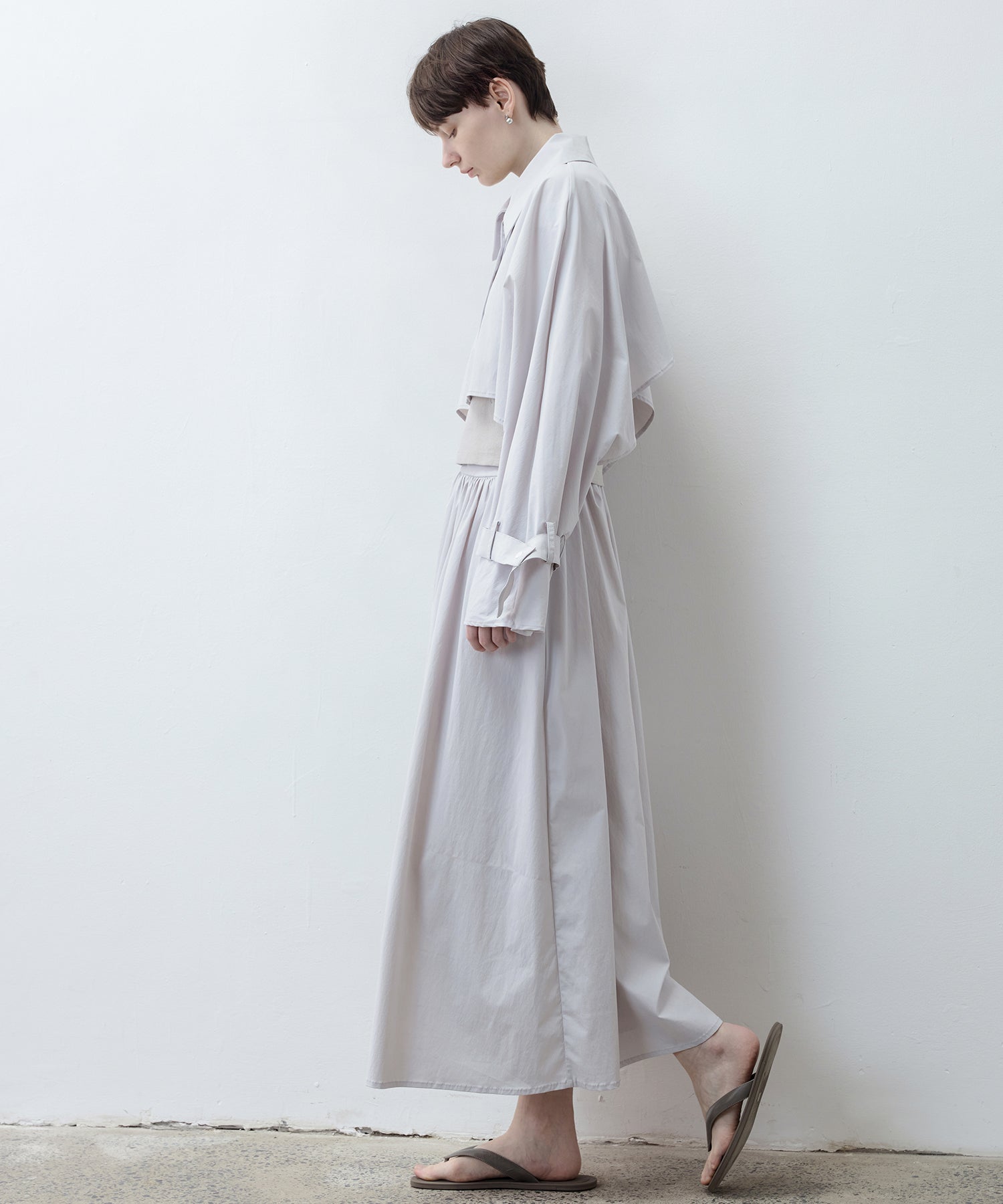UPF50+ Drawstring Gathered Skirt