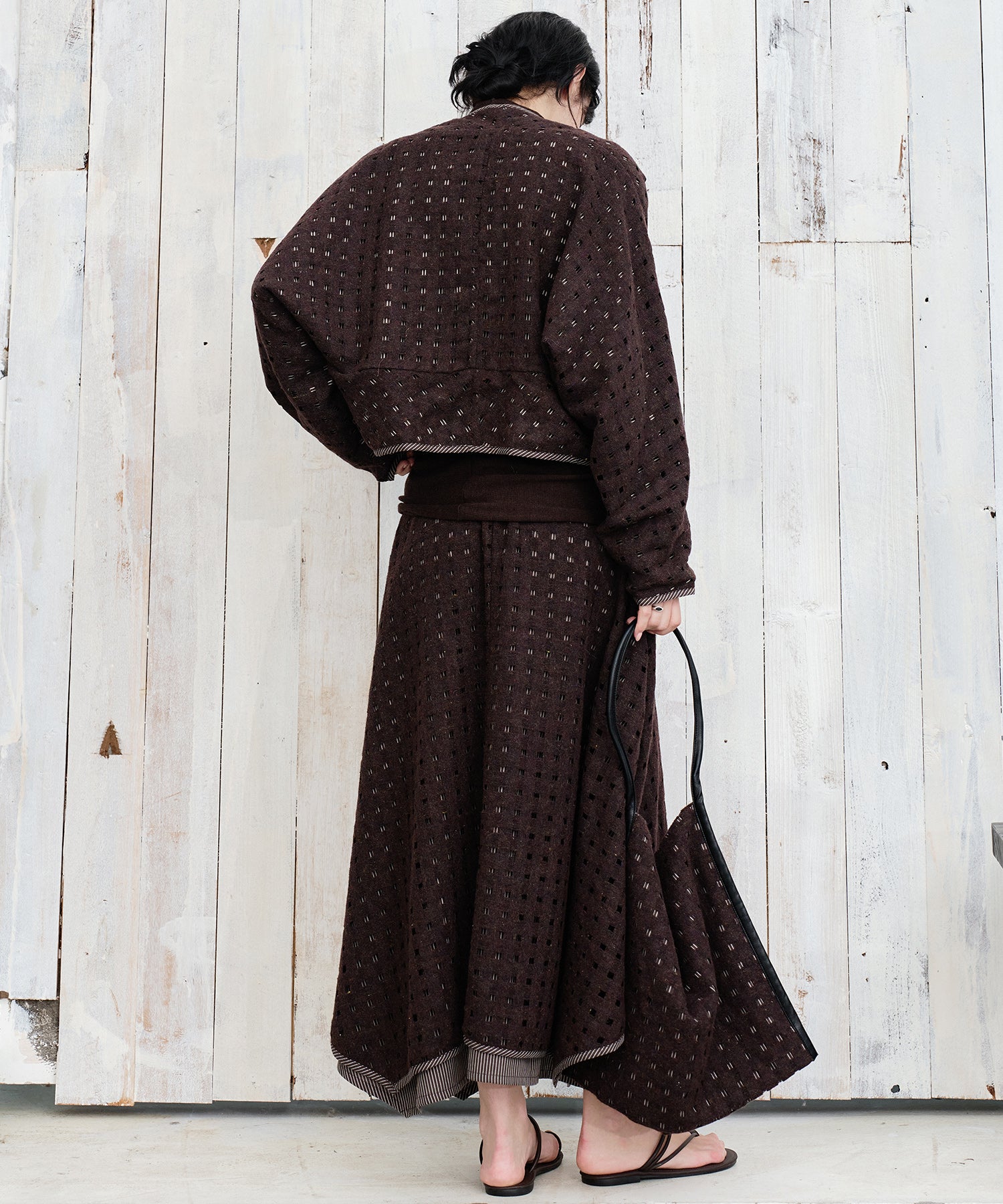 Layered Cut-Out Jacket