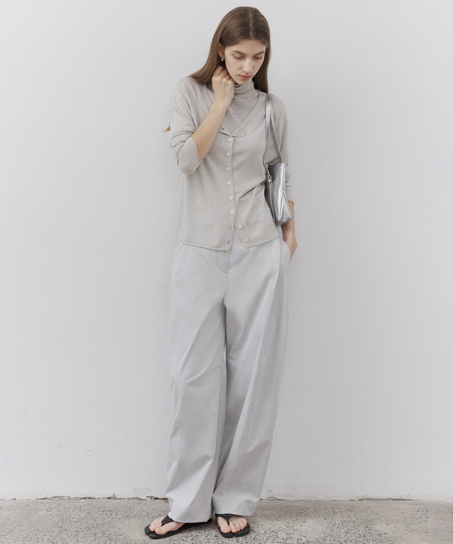 Lightweight Basic Knit Cardigan