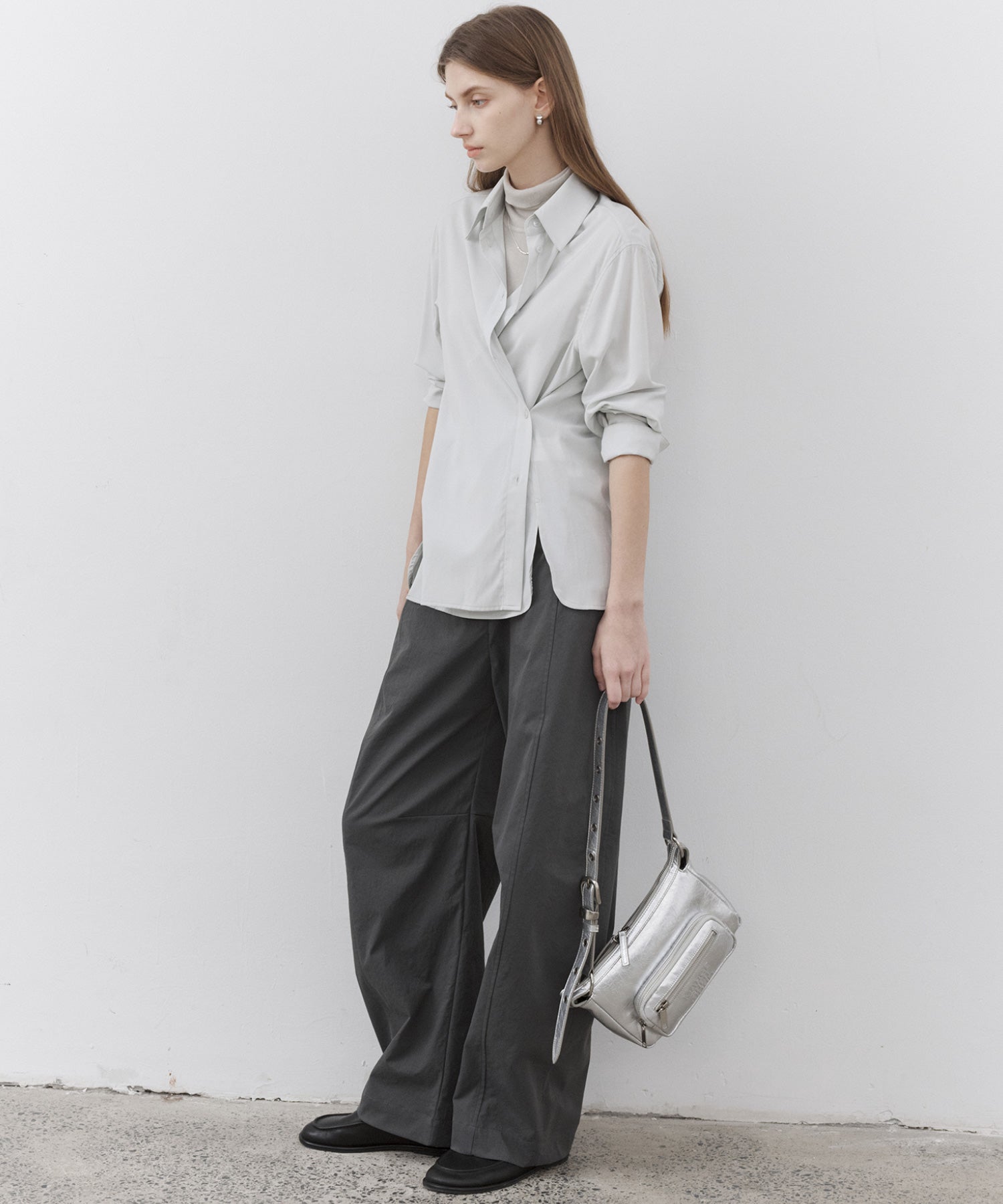 Essential Slight-Curve Casual Pants