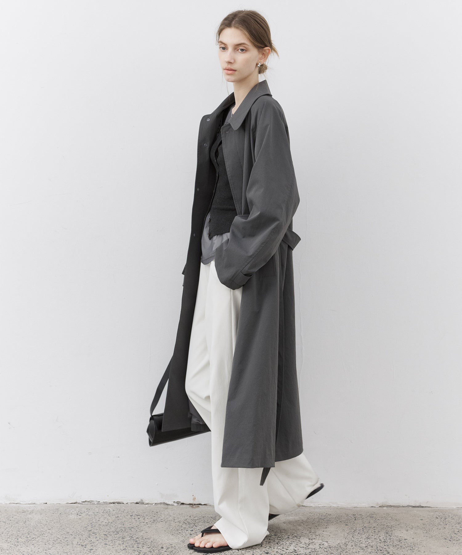 Classic White Straight-Leg Pants