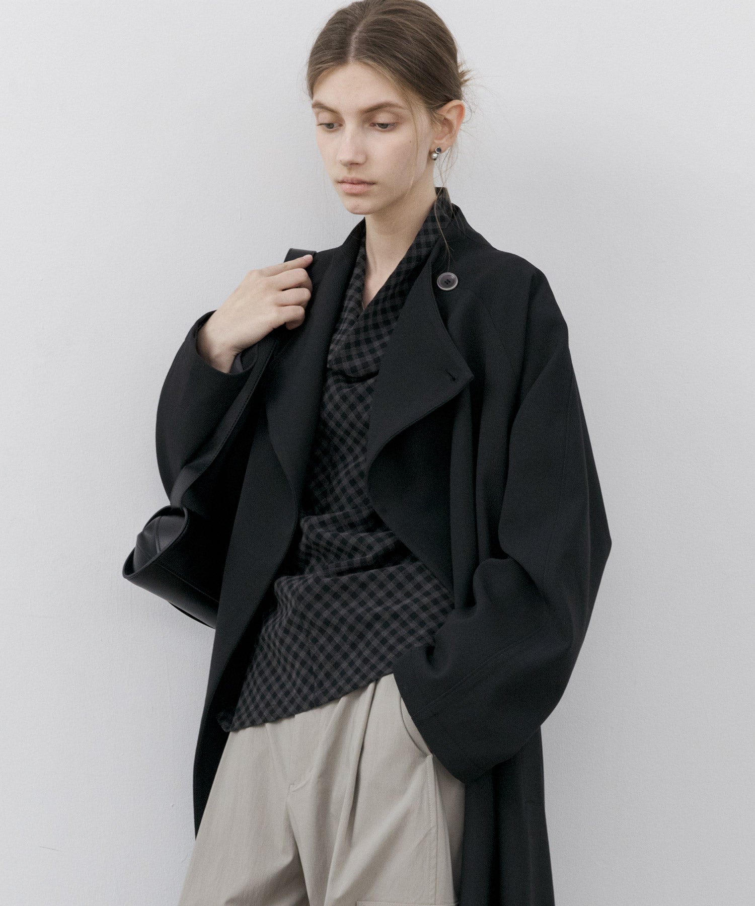 Asymmetrical Hem Drape Top