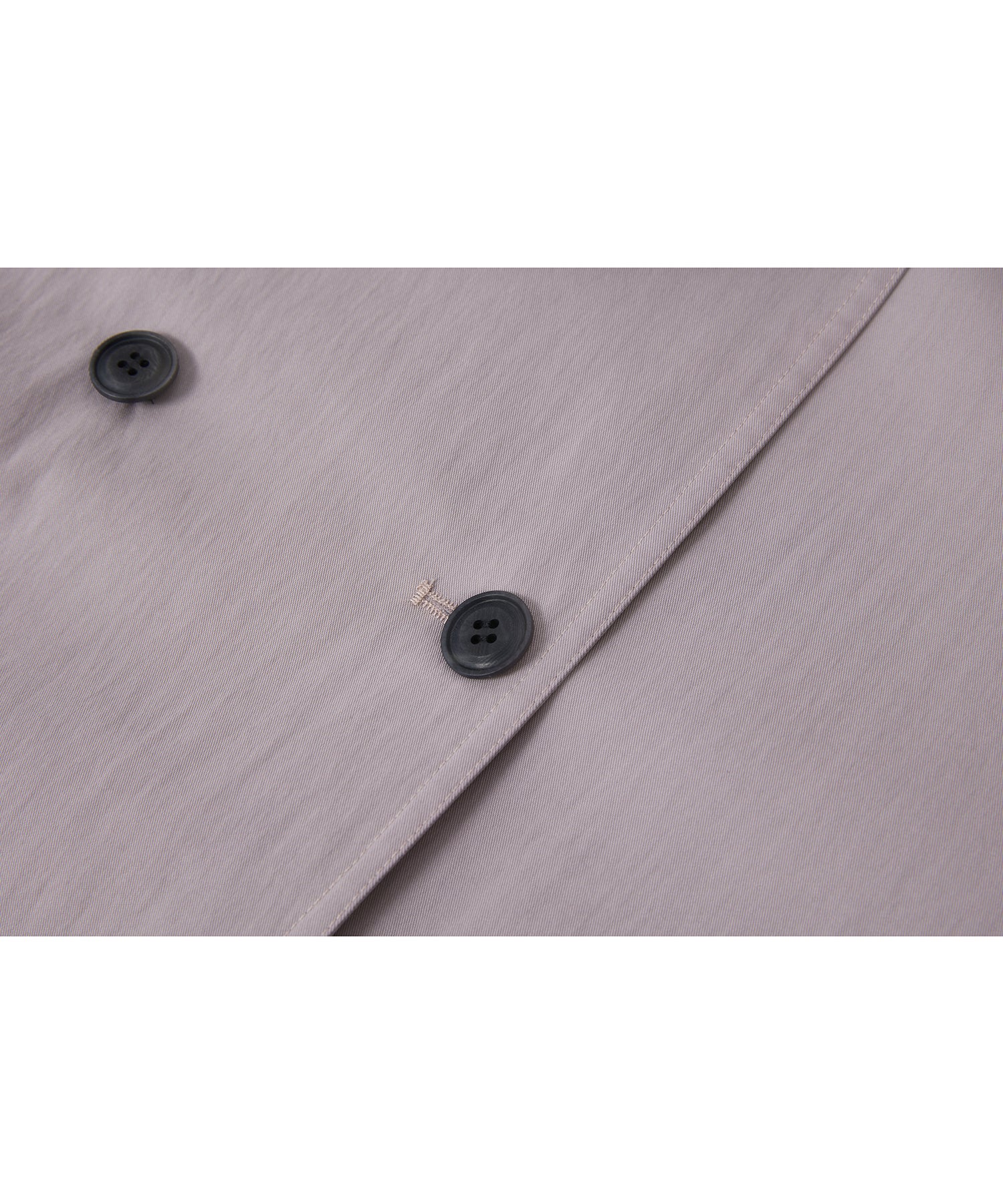 Wrap Collar Belted Long Trench Coat