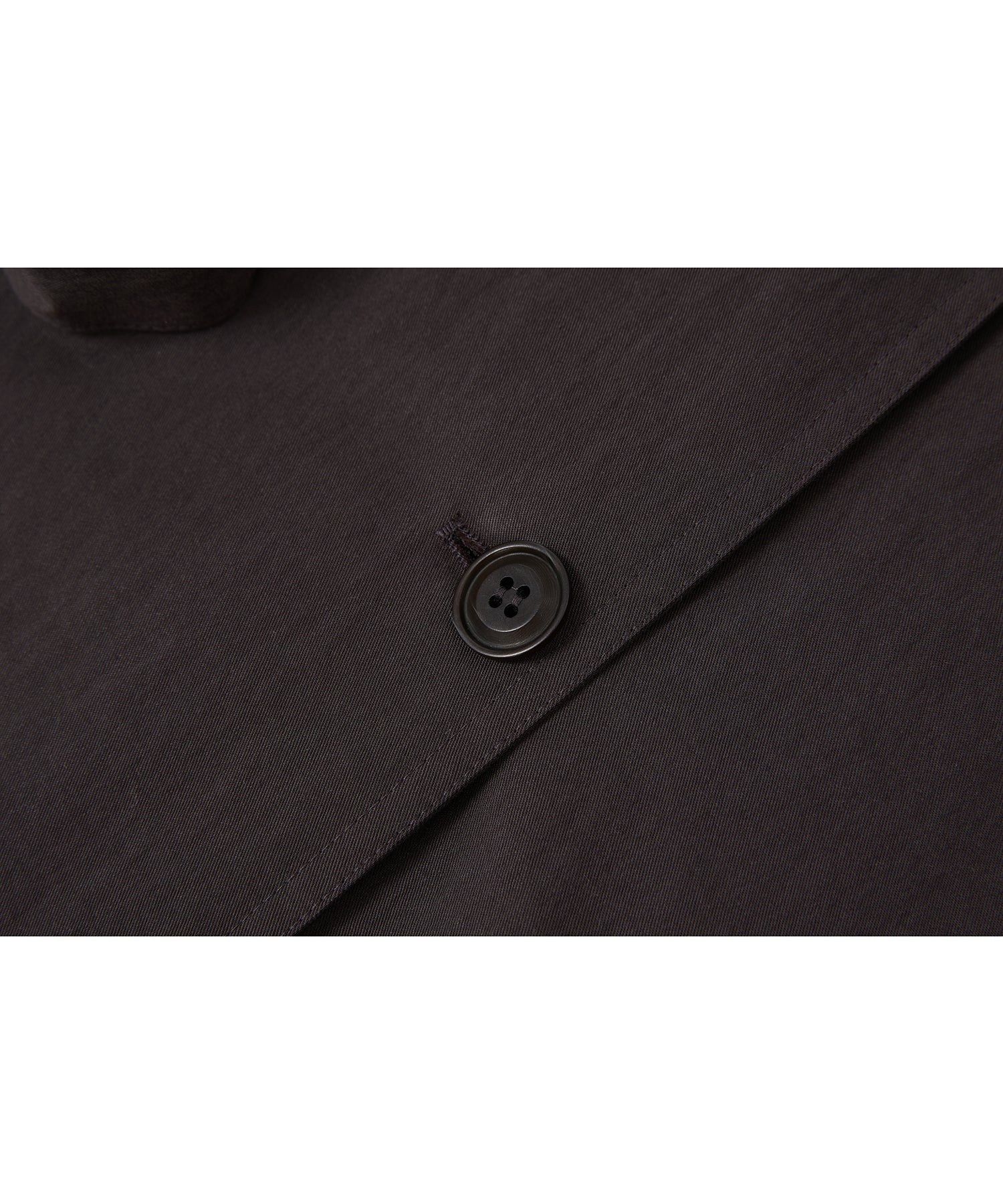 Wrap Collar Belted Long Trench Coat