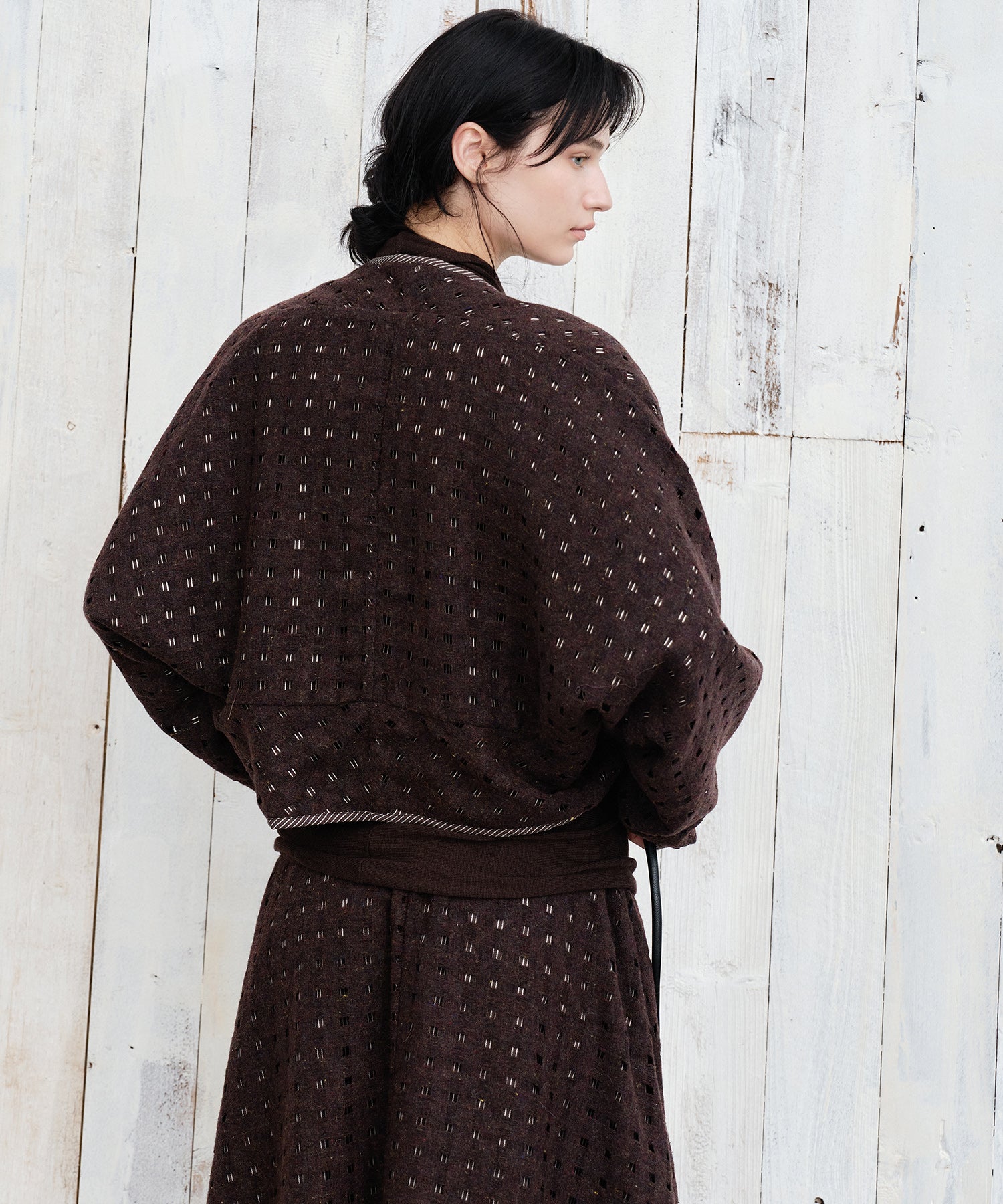 Layered Cut-Out Jacket