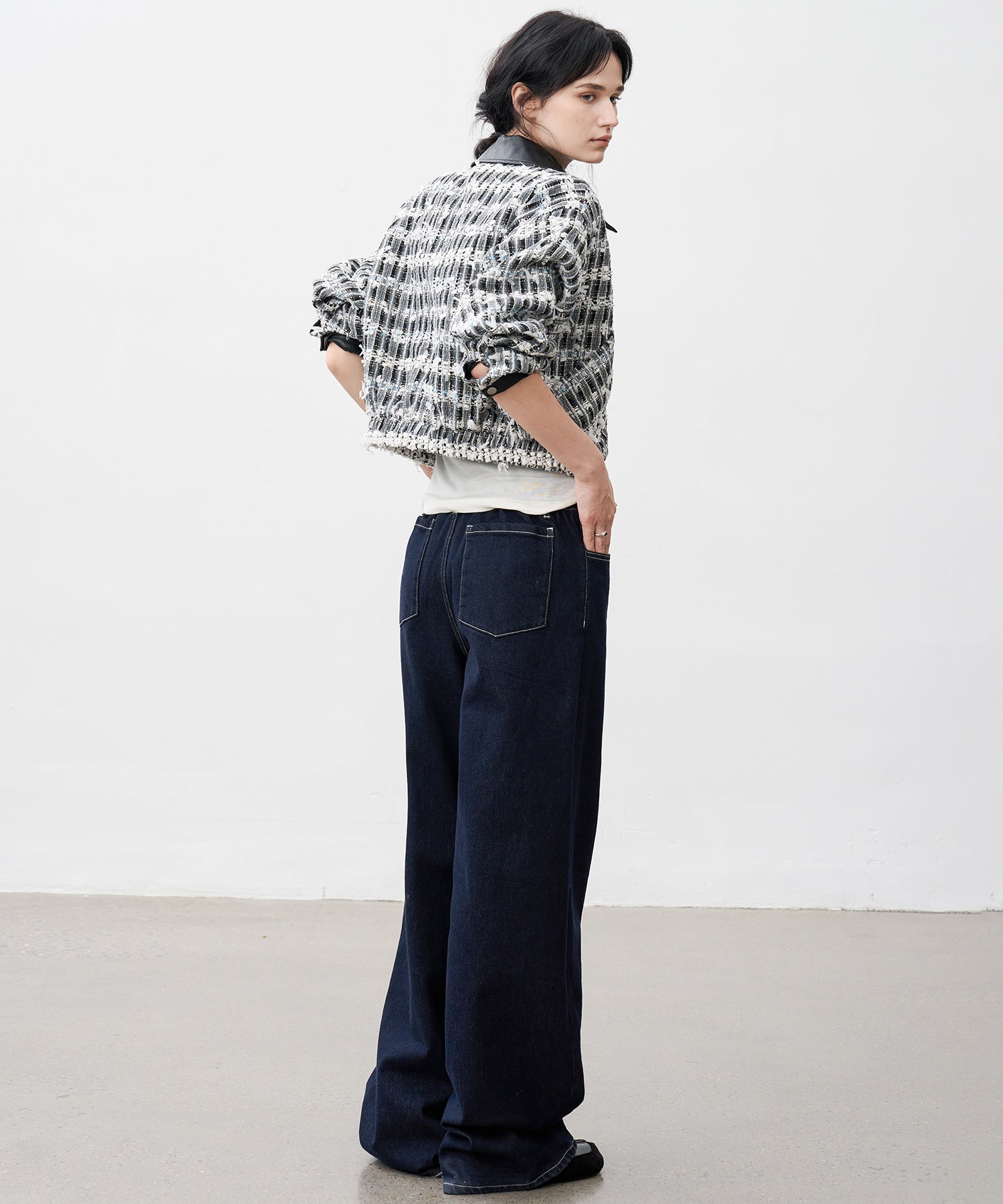 Oversized Tweed Jacket