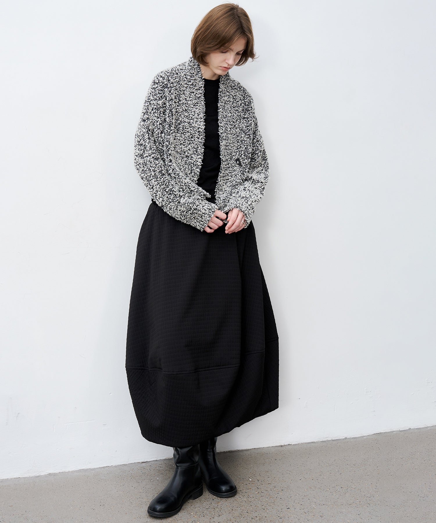 Fluffy Knit Relaxed Cardigan