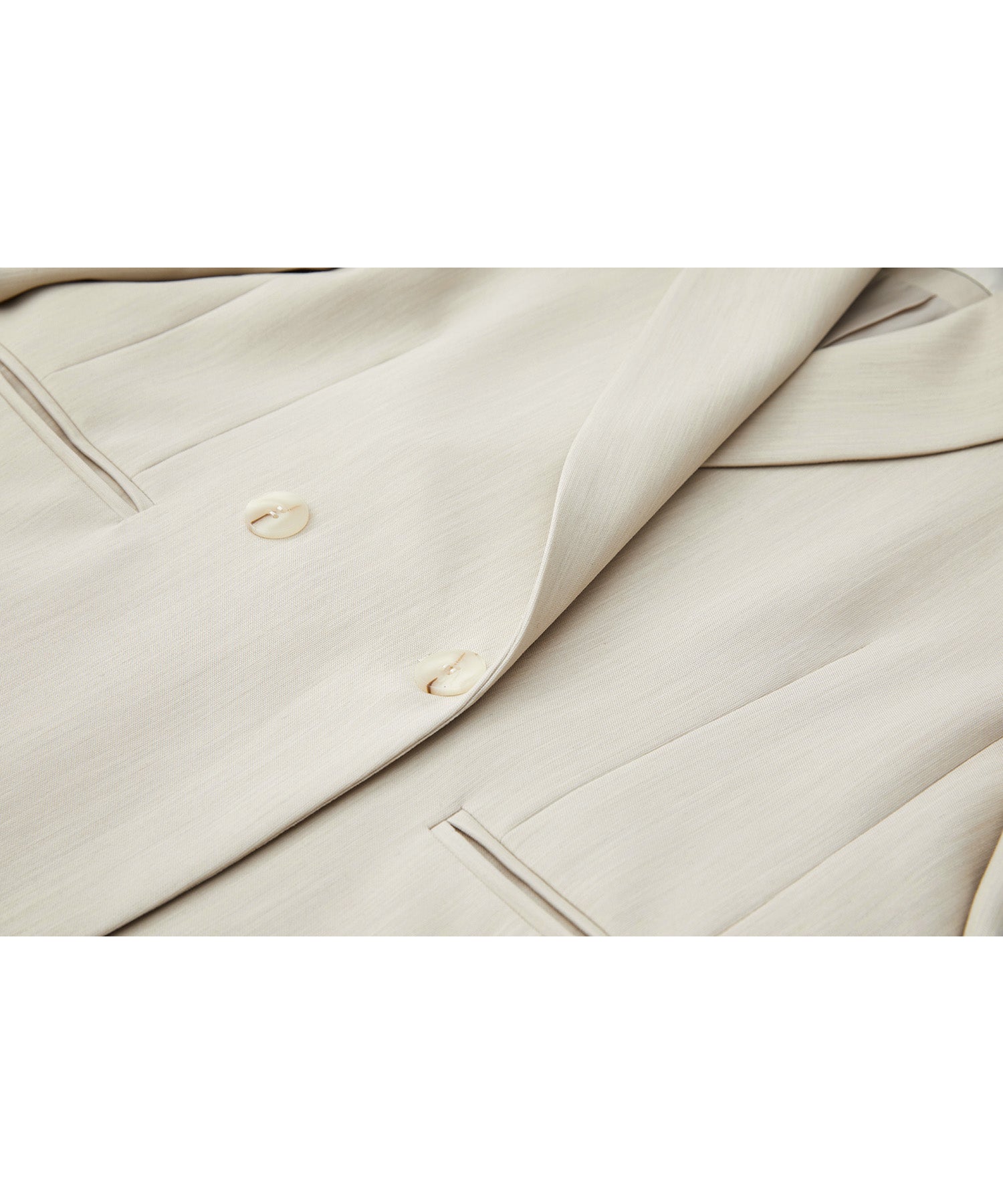 Notch Collar Boxy Jacket