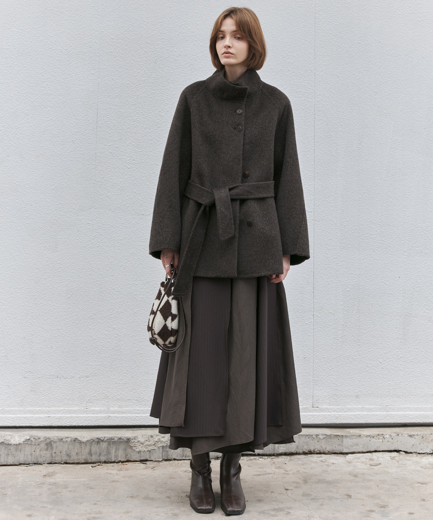 Deconstructed Multi-Panel A-Line Skirt