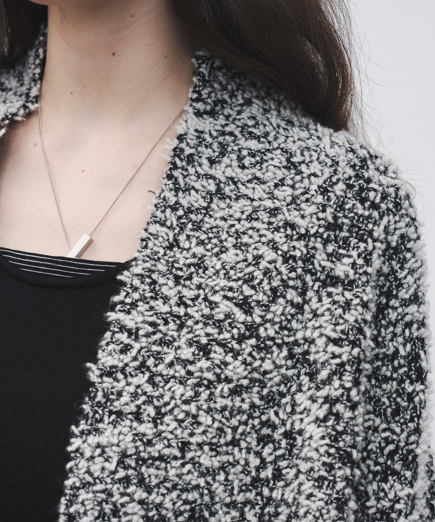 Fluffy Knit Relaxed Cardigan