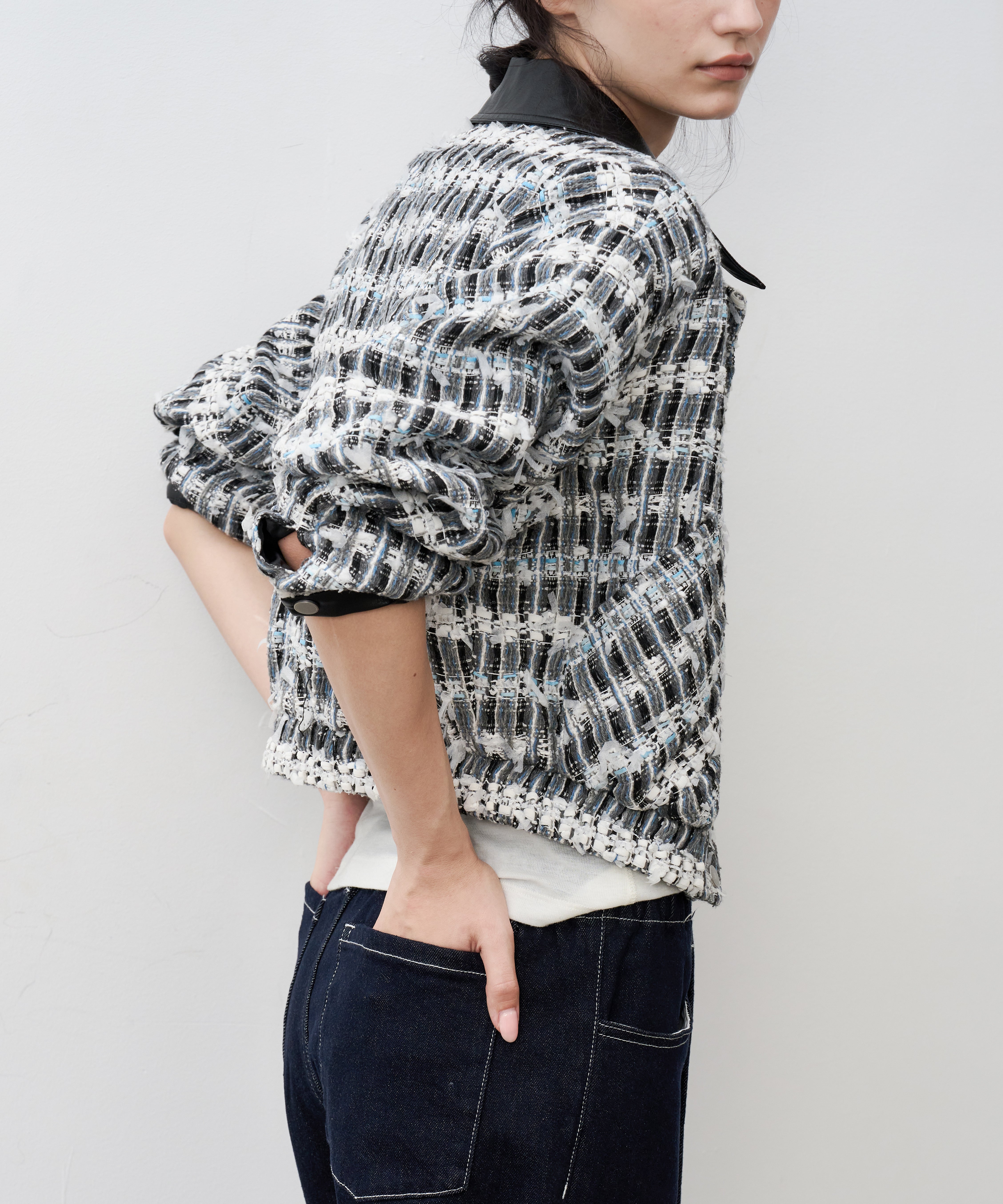 Oversized Tweed Jacket