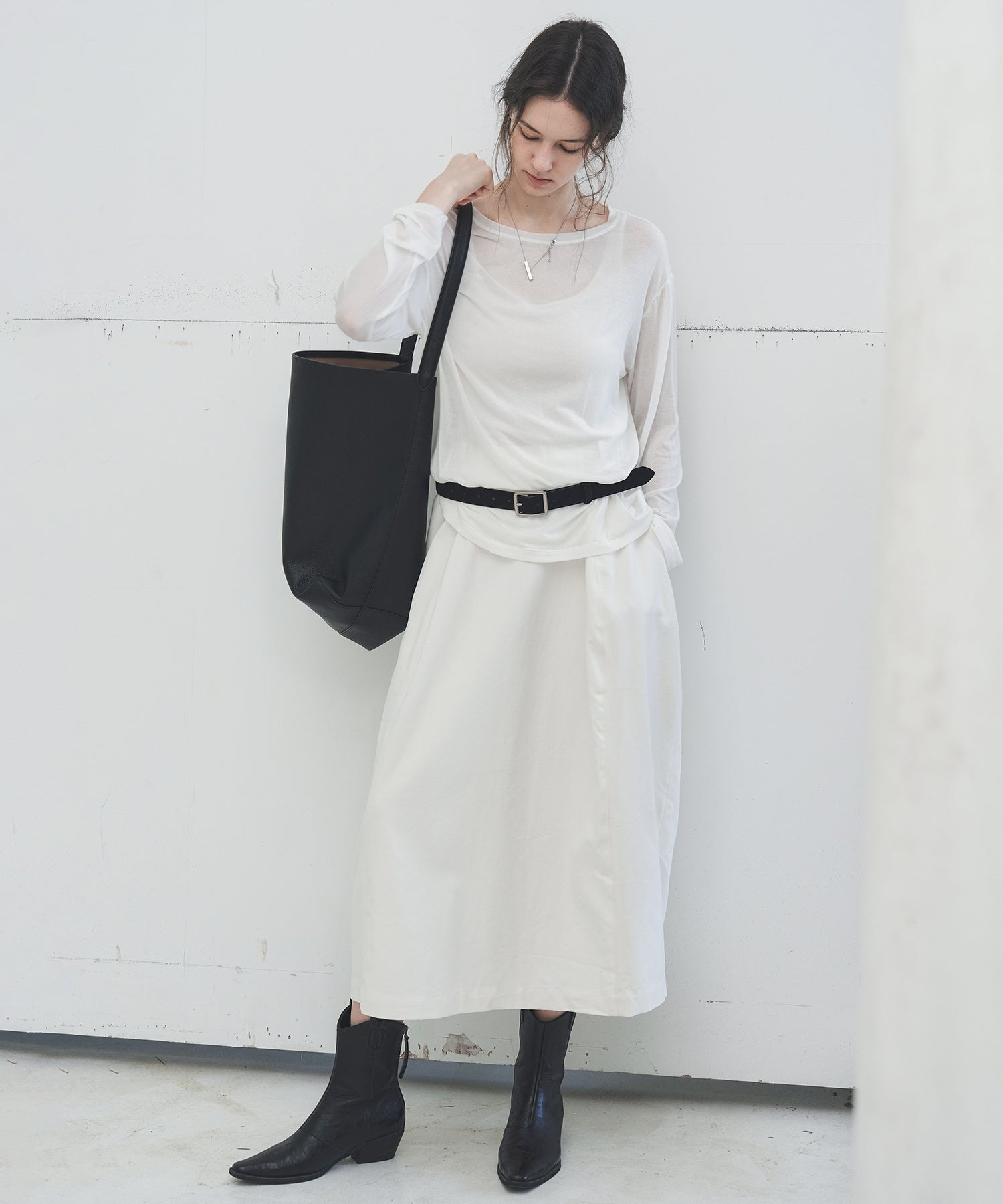 Sheer Loose-Fit Long Sleeve Tee – Lightweight Layering Top