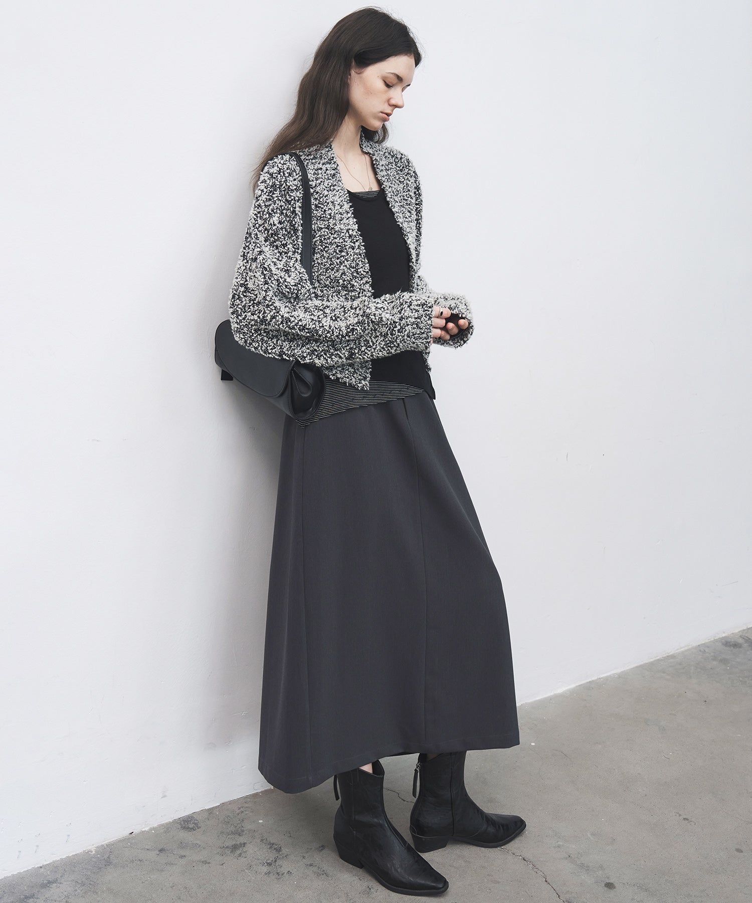 Fluffy Knit Relaxed Cardigan