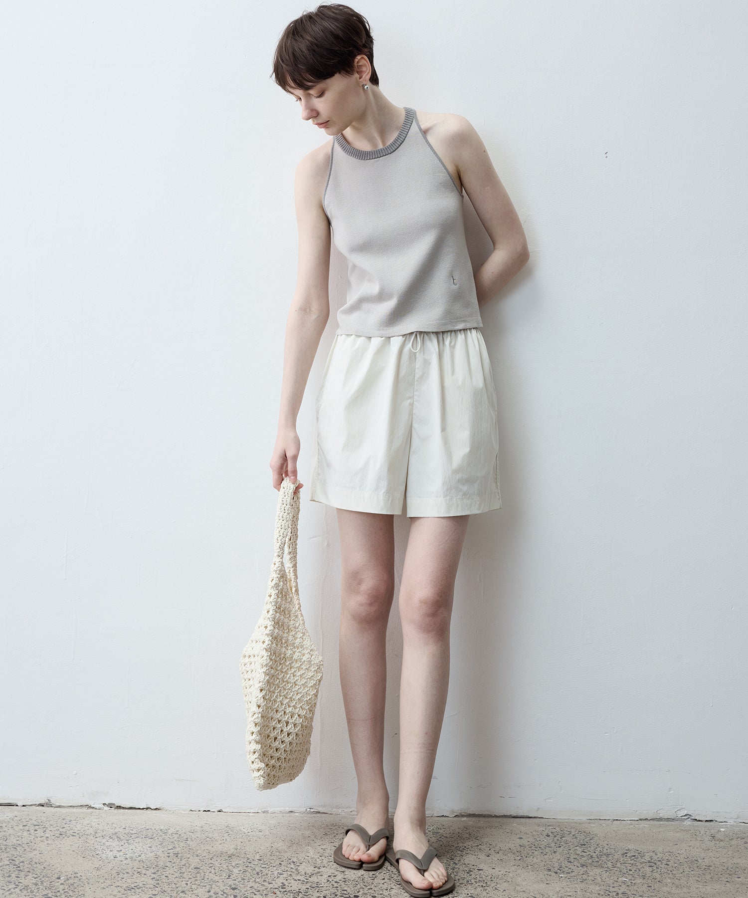 UV Protection Drawstring Minimal Shorts