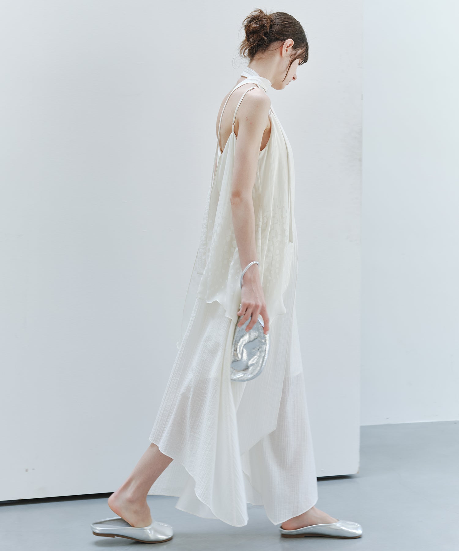 「7月中旬～下旬出荷」Gradient Layered Camisole Dress