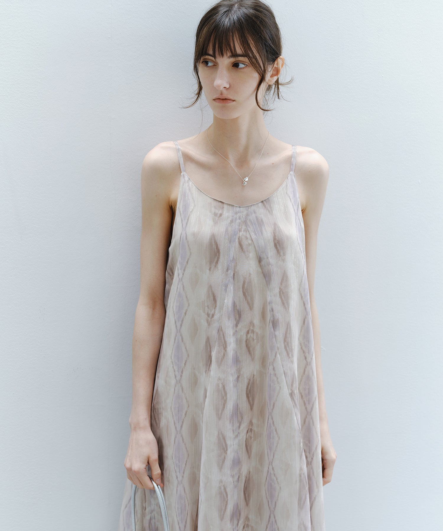 「7月上旬～中旬出荷」Abstract Art Print Cami Dress