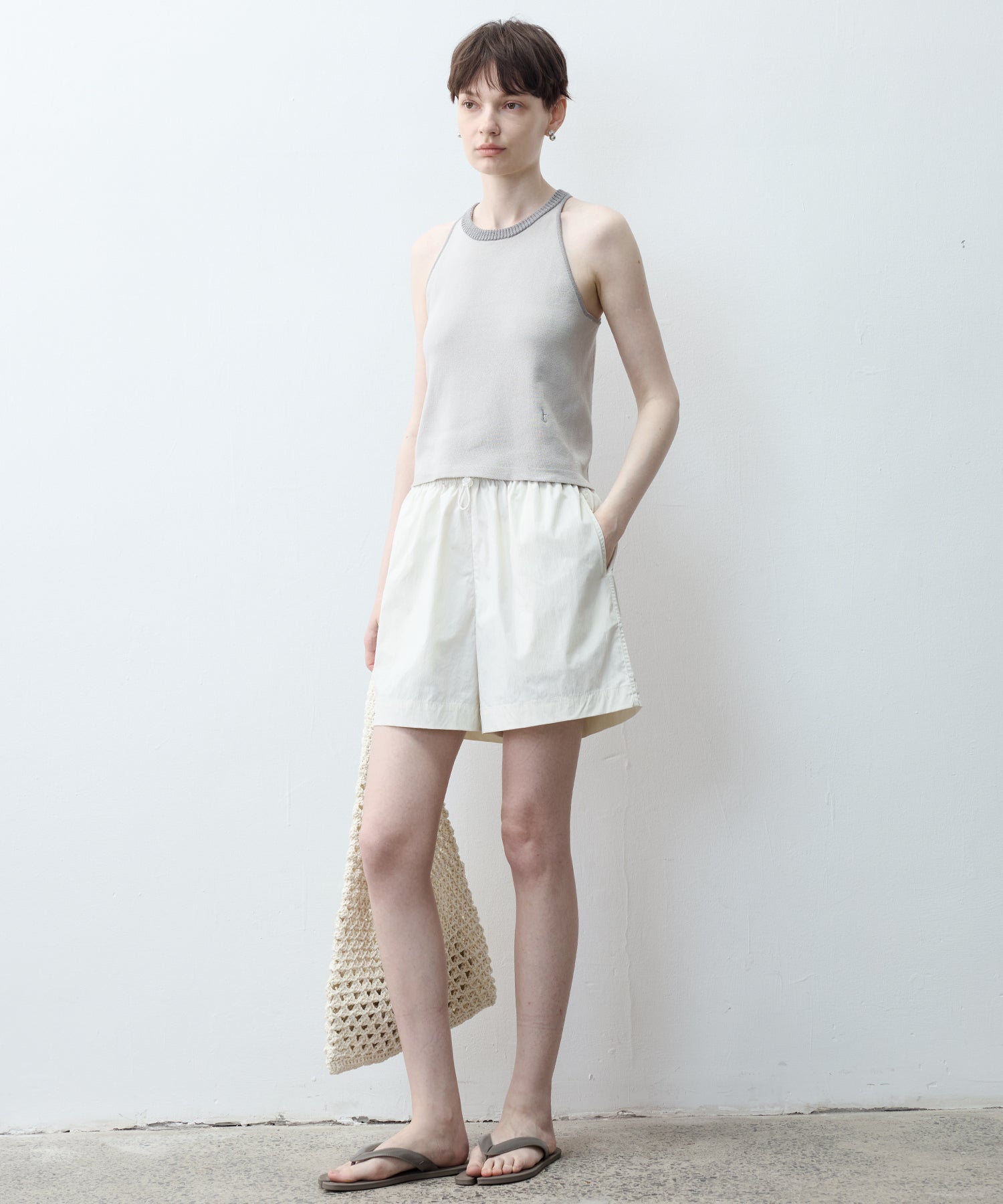 UV Protection Drawstring Minimal Shorts