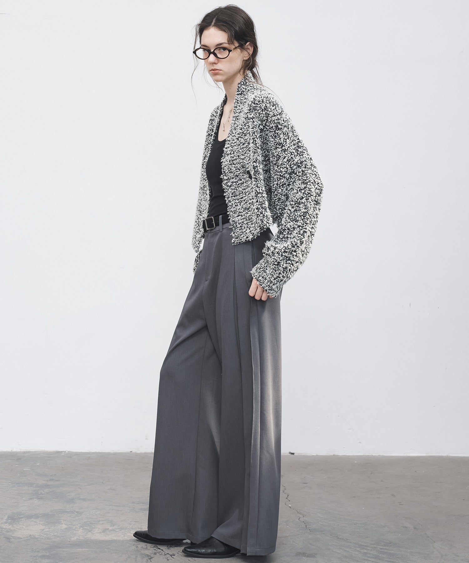 Fluffy Knit Relaxed Cardigan