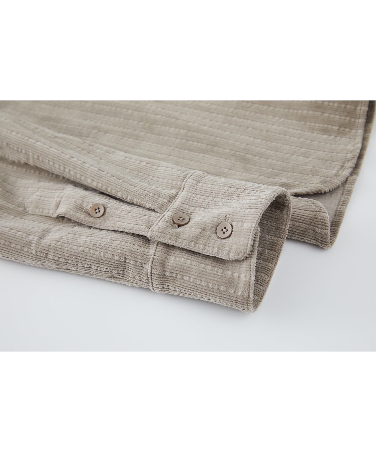 Multi-Stripe Corduroy Shirt