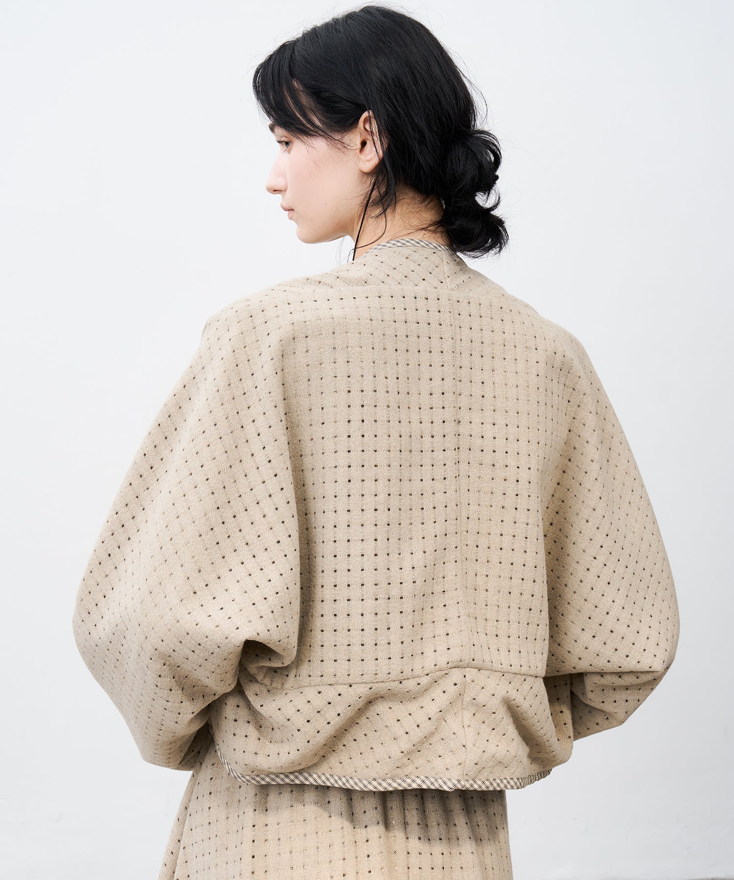 Layered Cut-Out Jacket