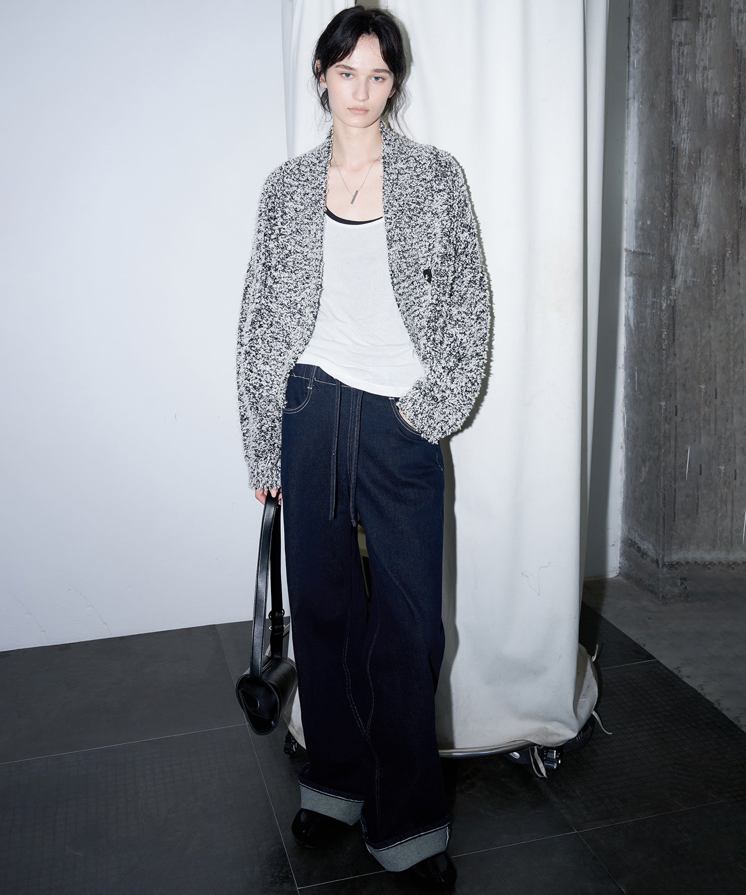 Fluffy Knit Relaxed Cardigan