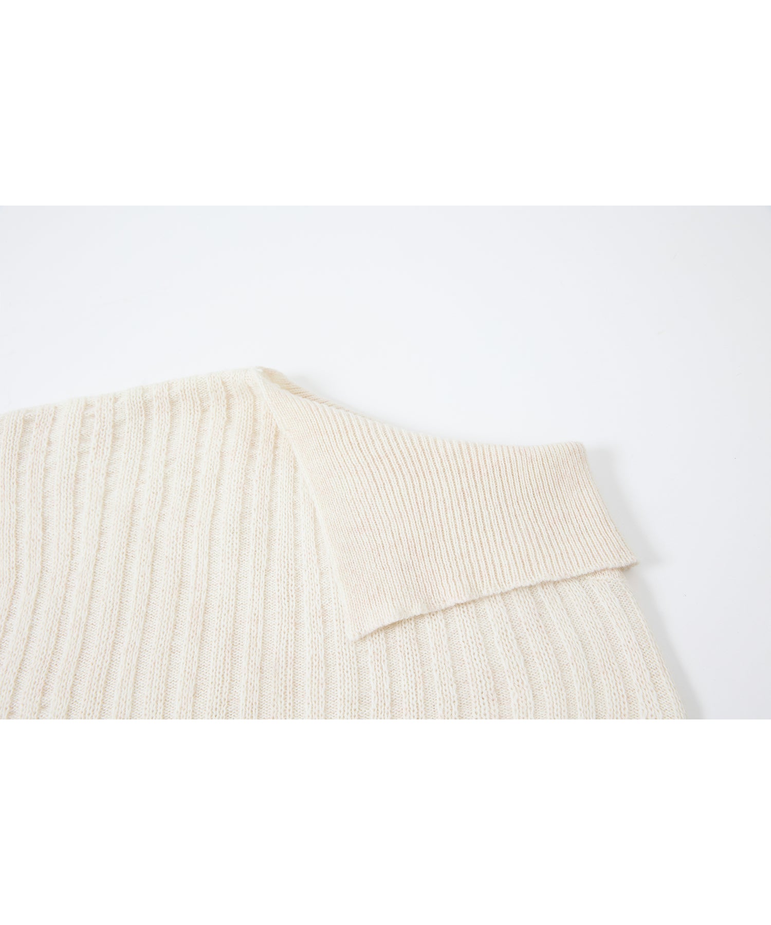 Asymmetric Textured Knit Sweater