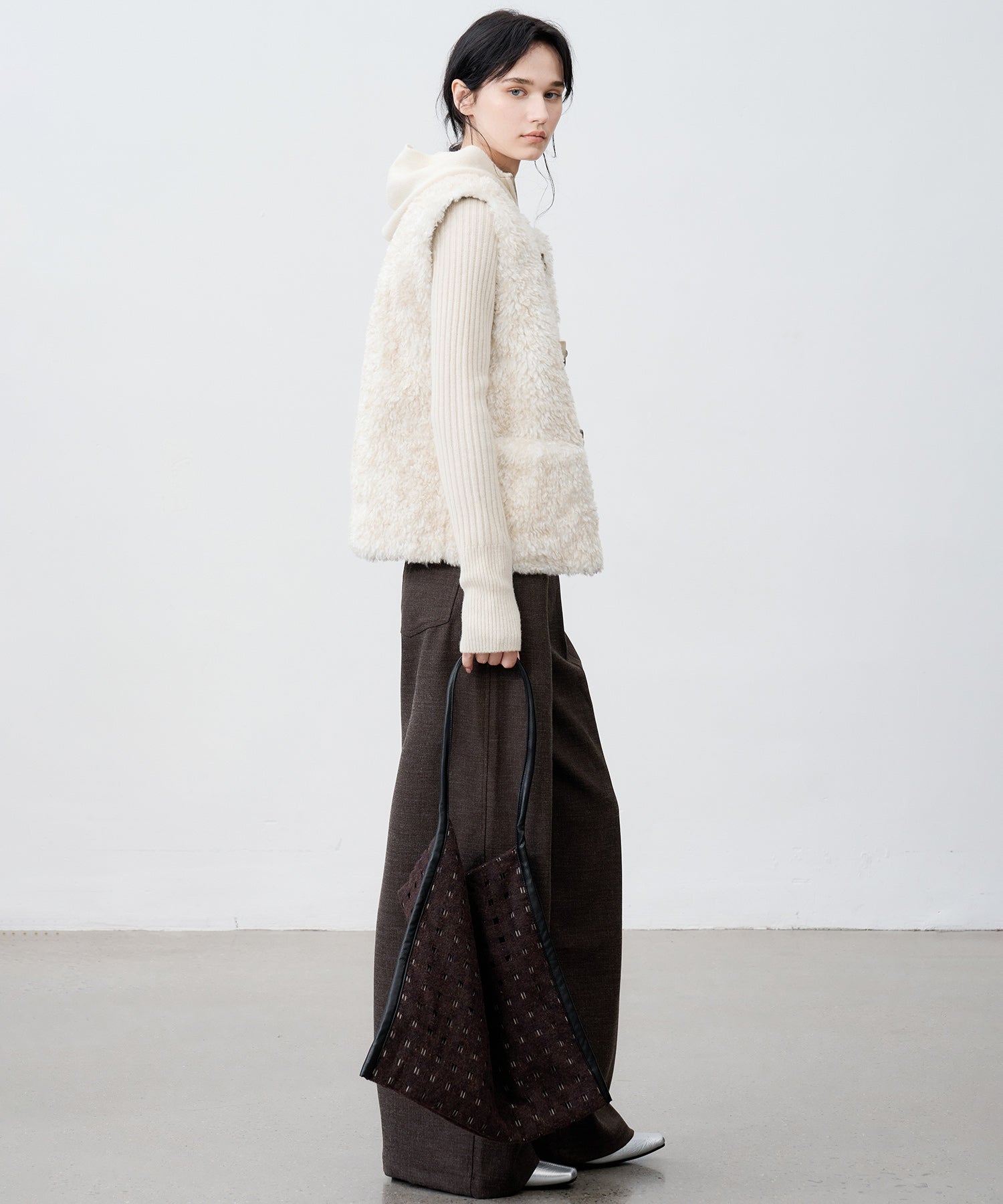 Reversible Fleece Vest(リバーシブル ボアベスト)