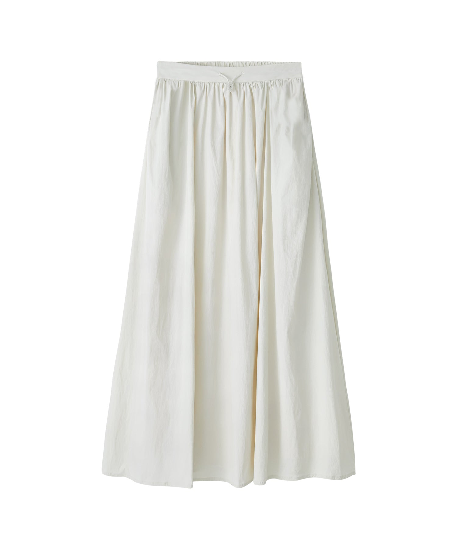 UV-Protection Basic Gathered Skirt