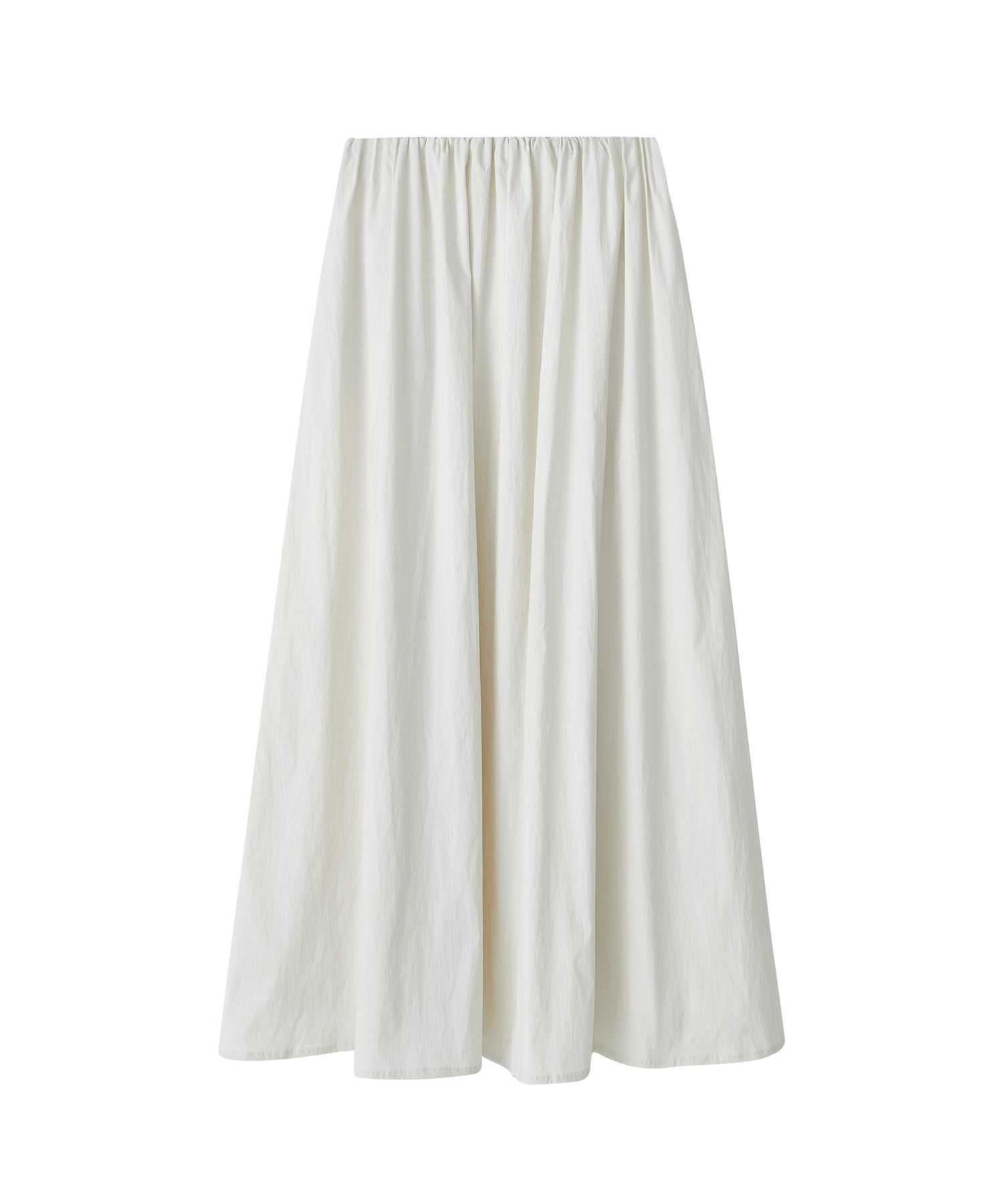 UV-Protection Basic Gathered Skirt