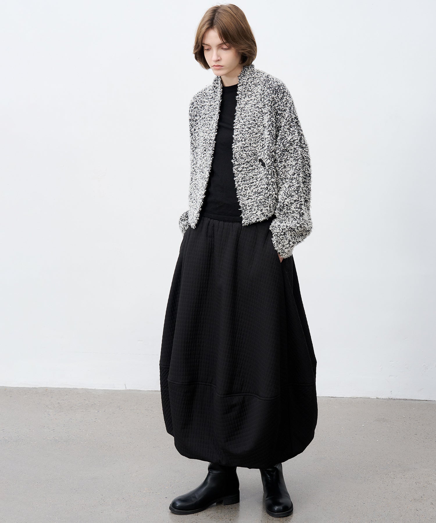 Fluffy Knit Relaxed Cardigan