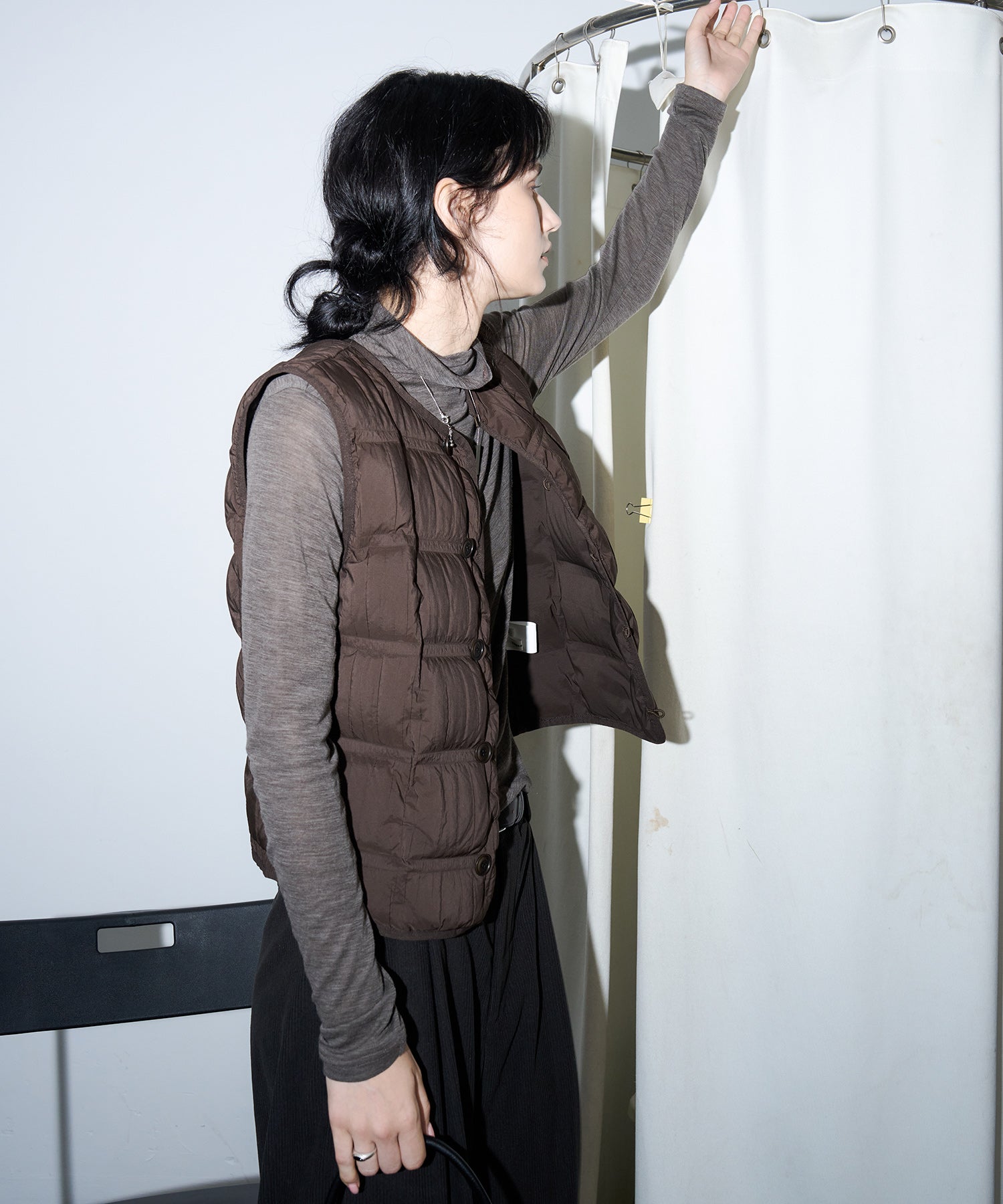 Slim-Fit Wool Turtleneck Knit Top