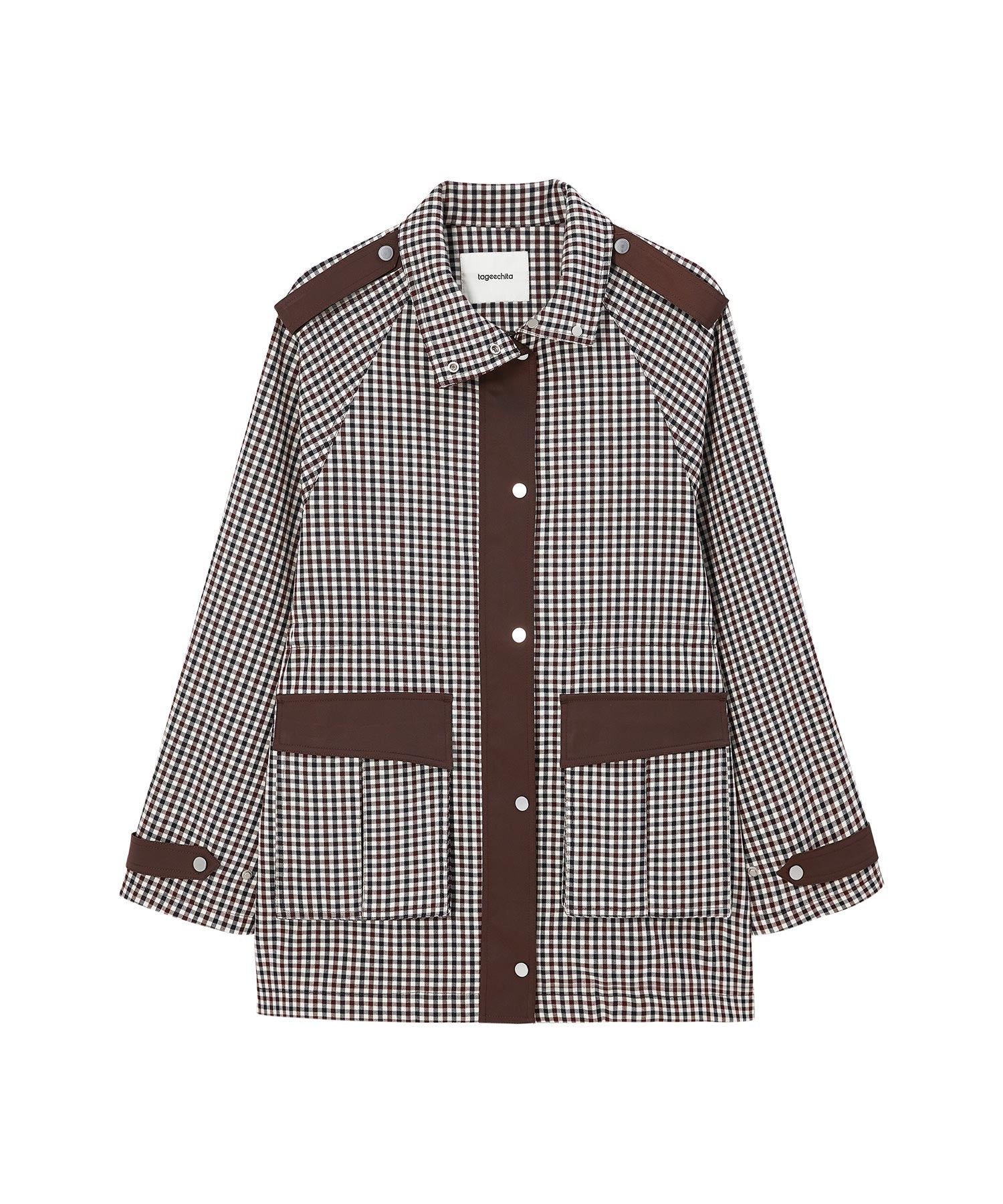 Check Pattern Hunting Jacket
