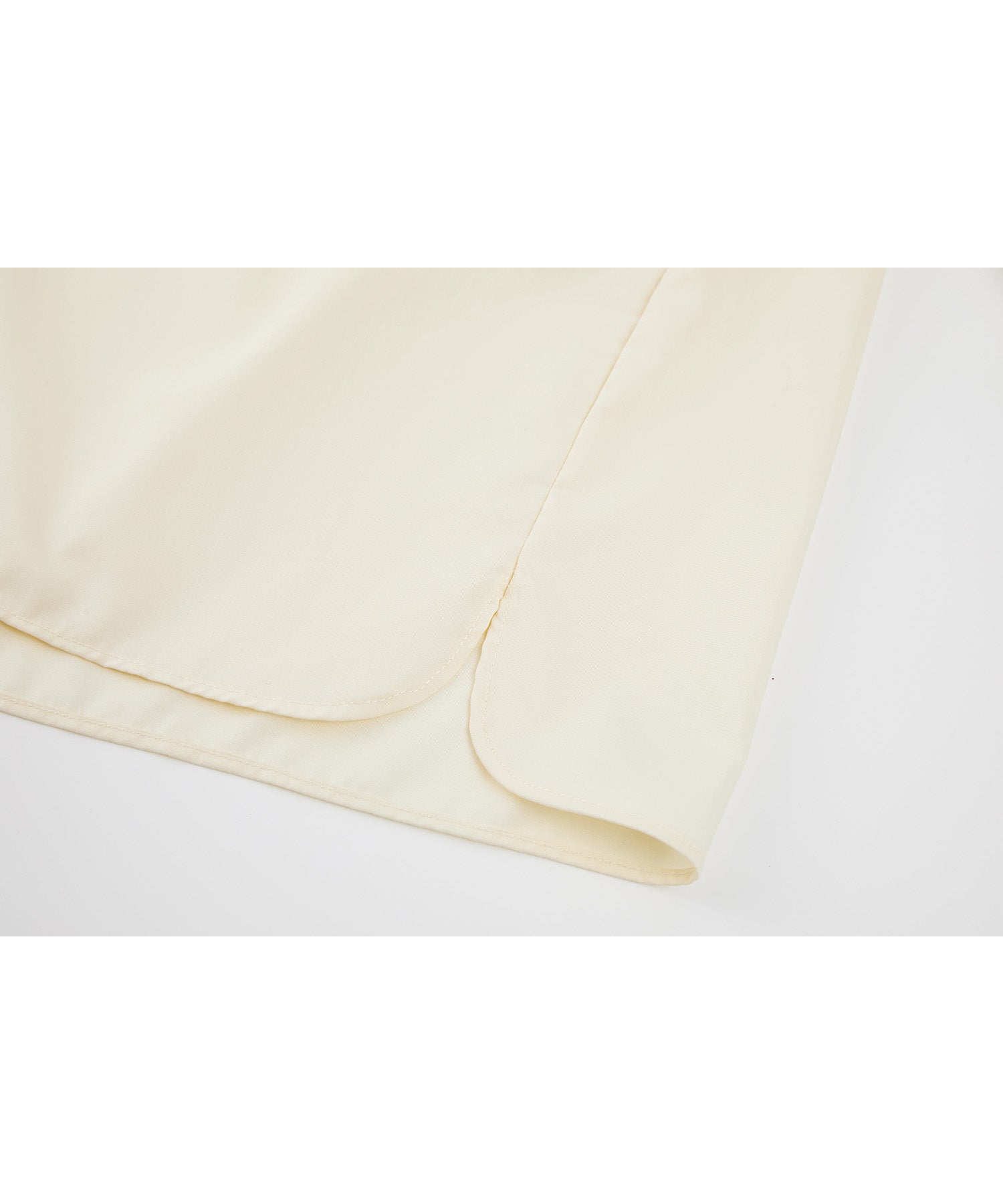 Cross-Front Button 2-Way Shirt